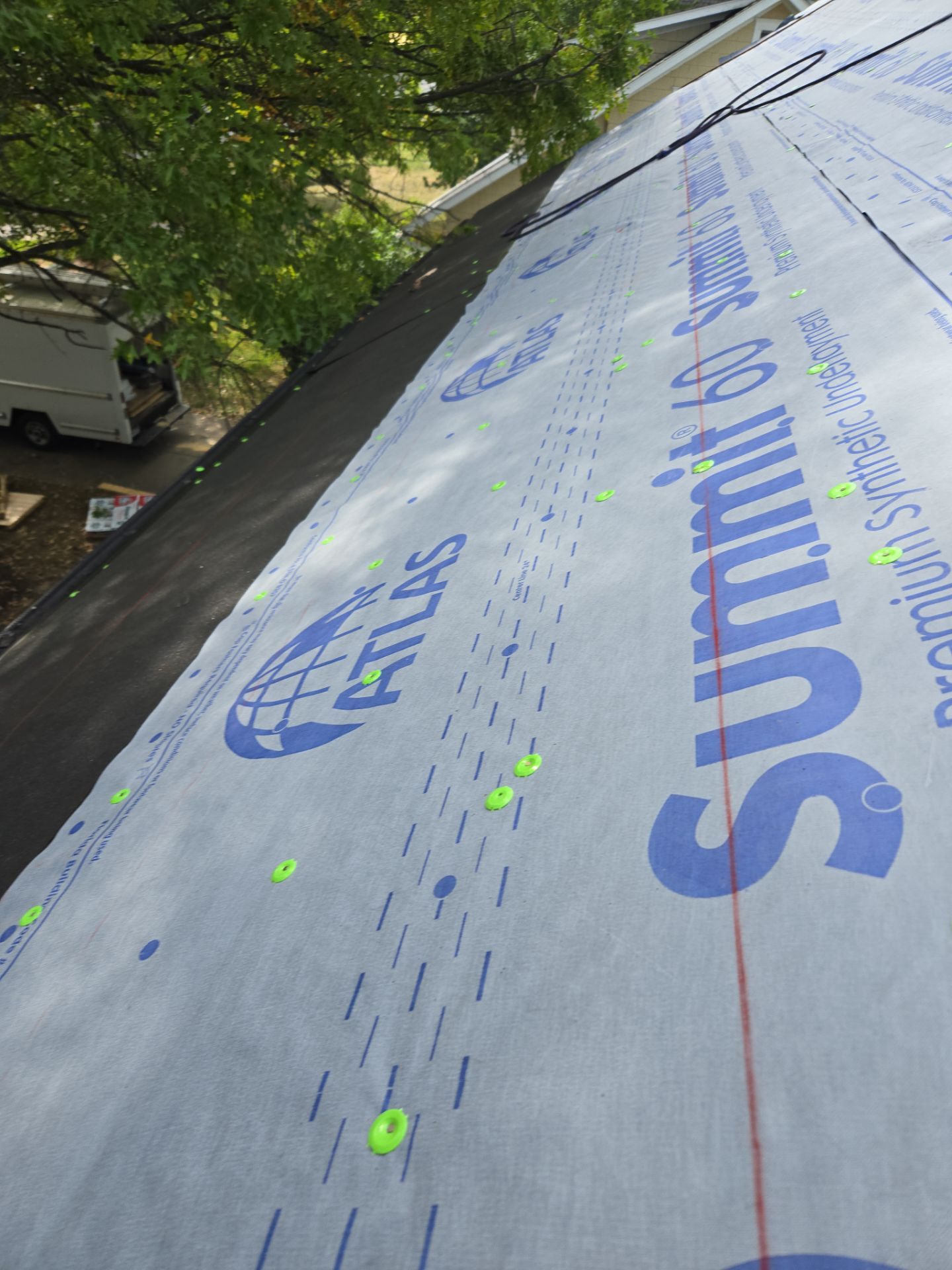 Atlas Pinnacle, Color, Coastal Granite, Drip Edge, Color, Black by Eagle Eye Roofing