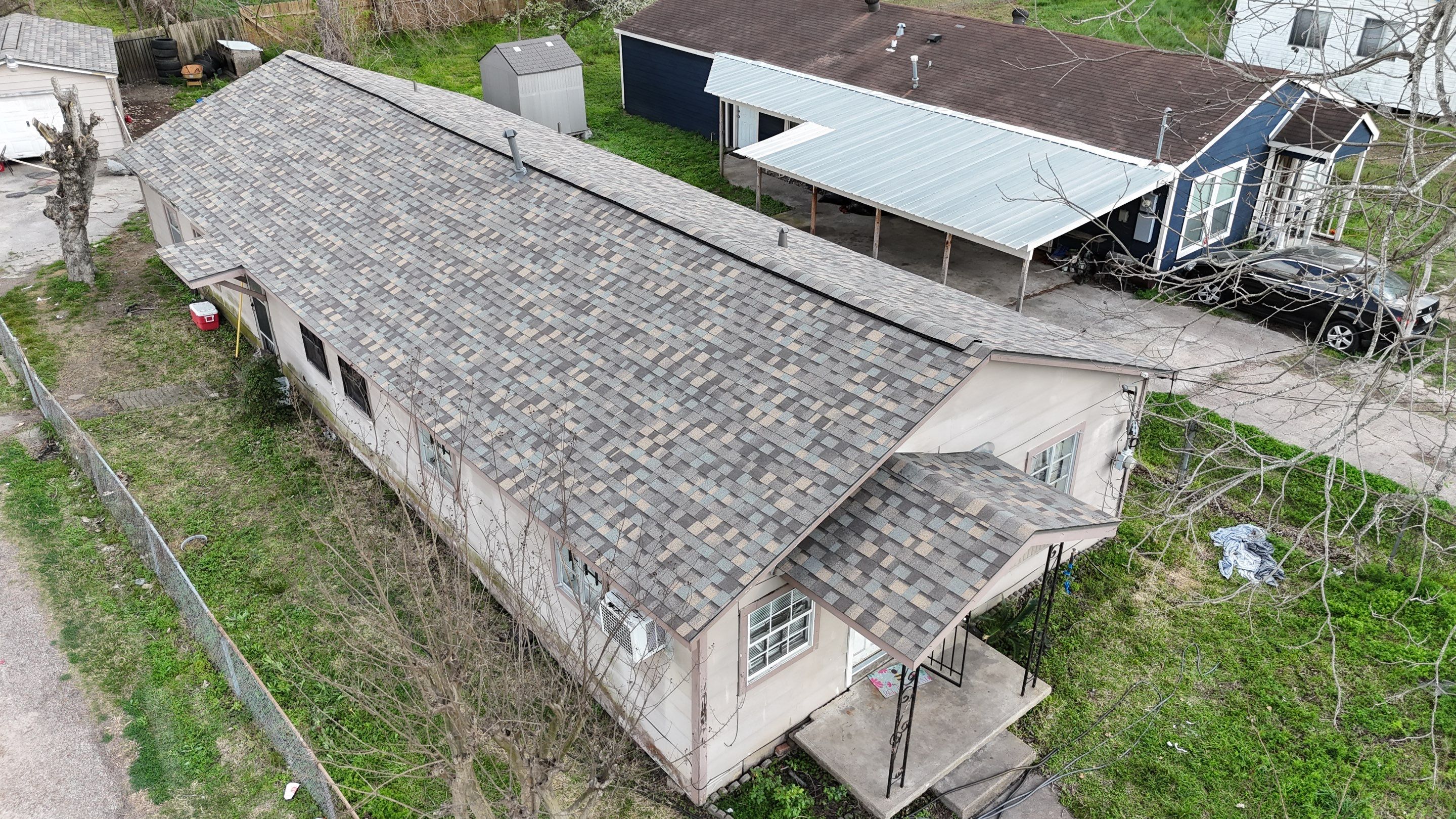 Residential Roofing Installation using IKO Dynasty by Core Four Roofing