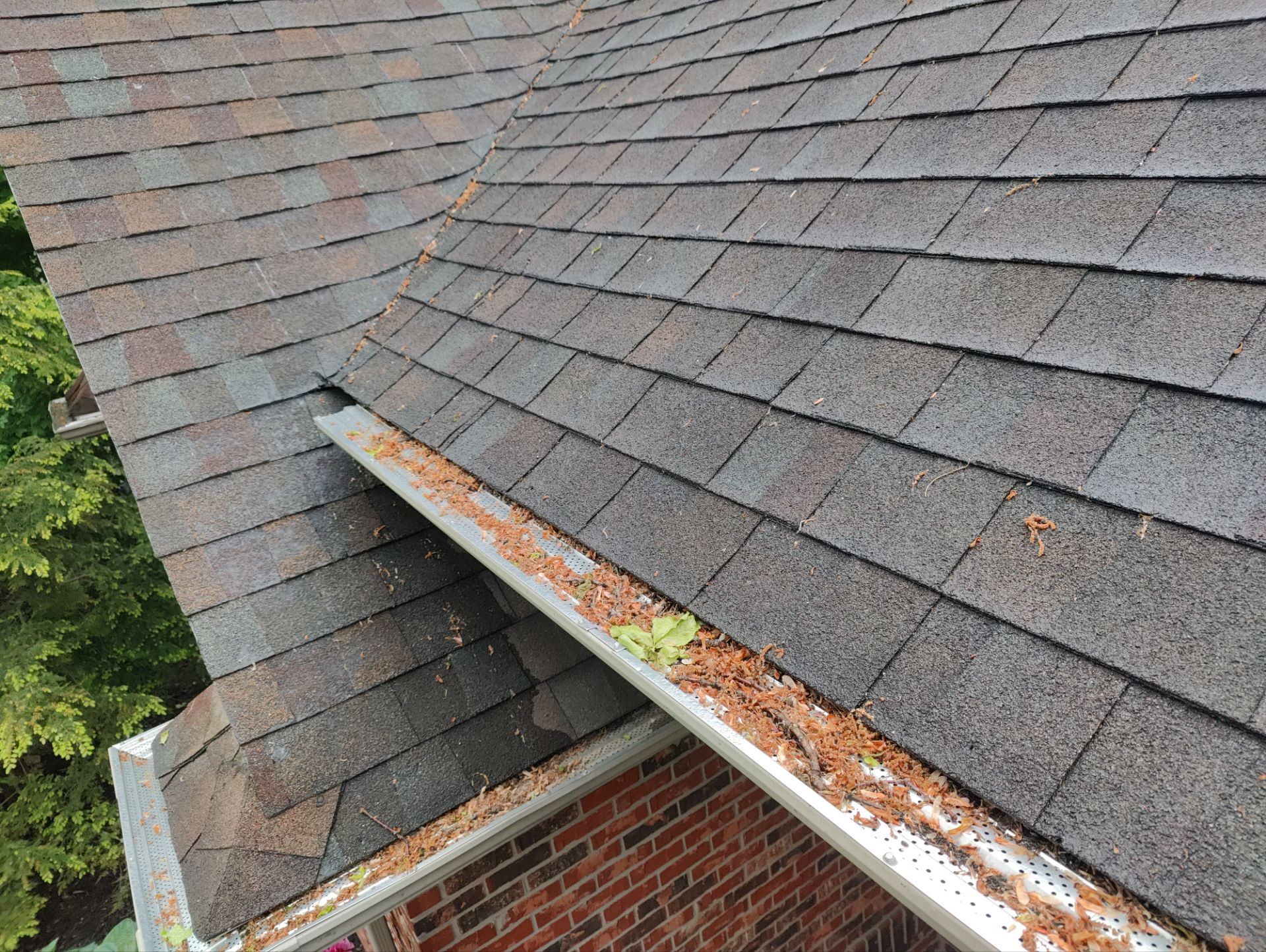 Roof Replacement using CertainTeed Landmark Max Def Shenandoah by 180 Contractors