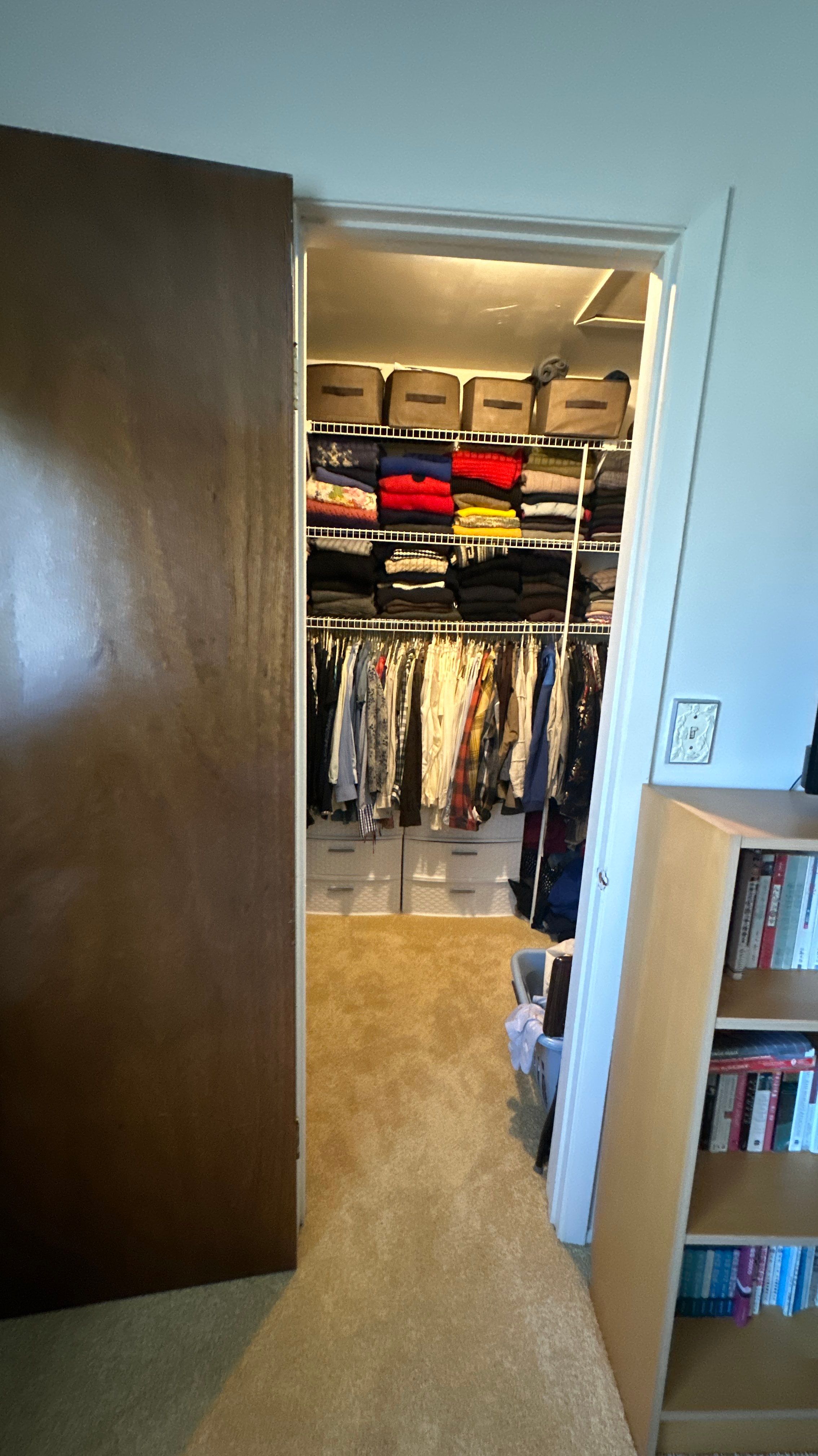 Closet Installation using Wood by Home Concepts Construction