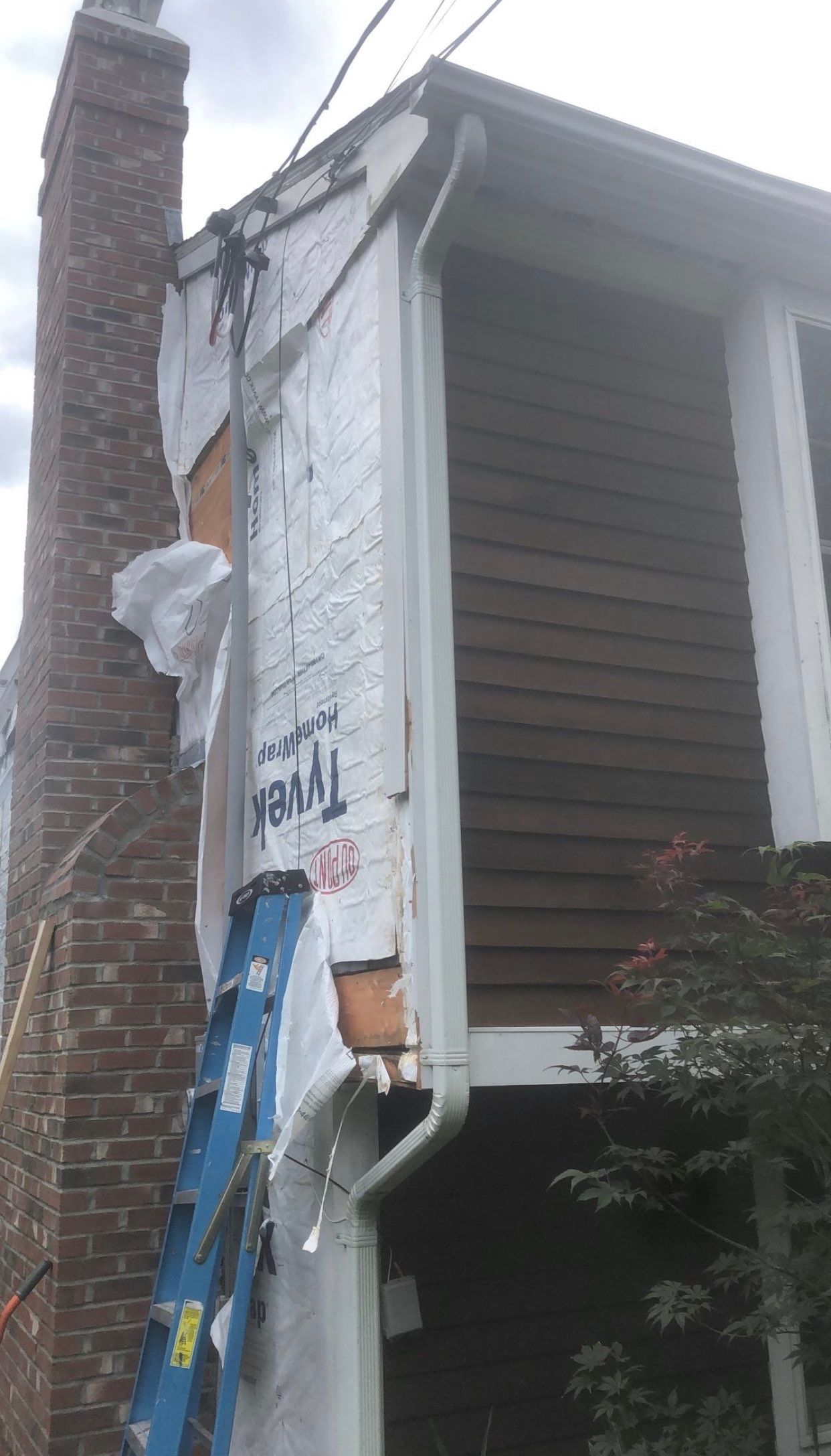 Siding Repair using Certainteed Mainstreet water intrusion by A Plus Exterior