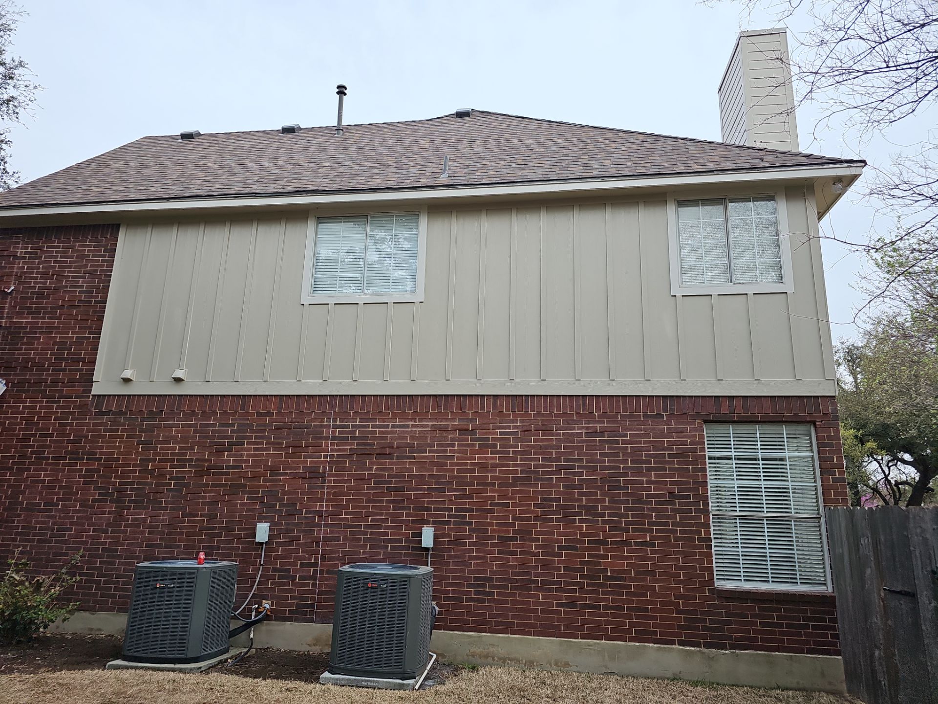 New Hardie Lap Siding & Board and Batten by DeZign Roofing & Exteriors