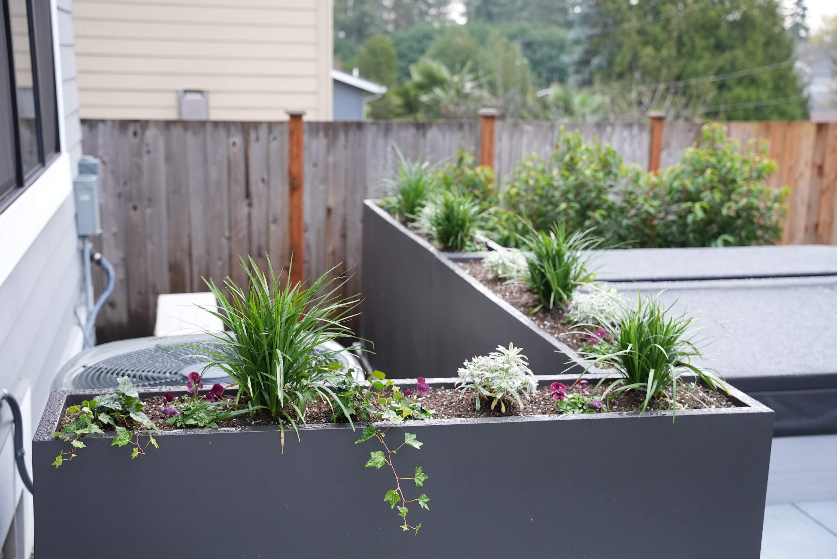 Hardscaping Back Patio Landscape Project  by Jireh Asphalt & Concrete Inc 