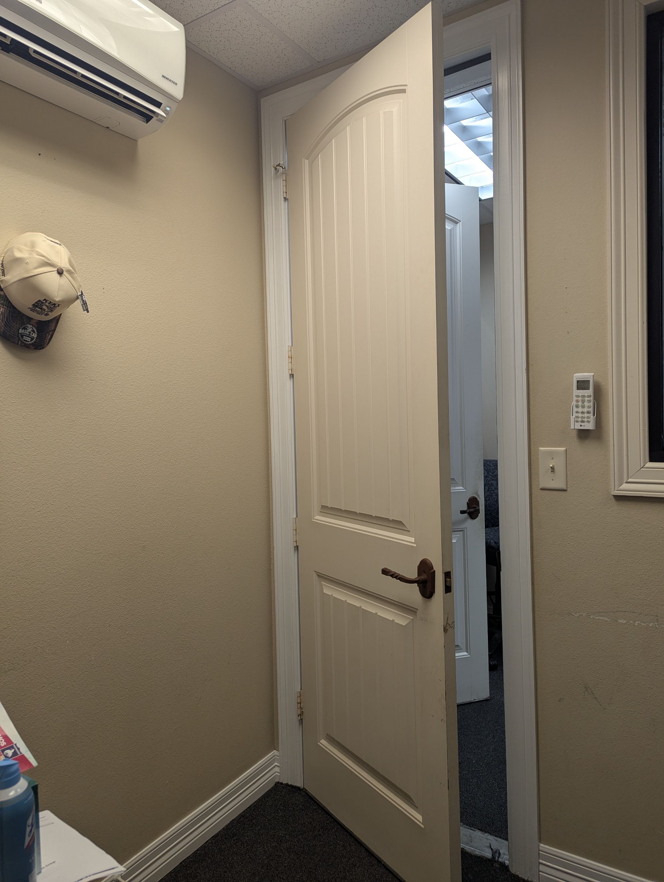 Commercial Interior Painting at KYKX 105.7 in Longview, TX by Quality Coats Painting