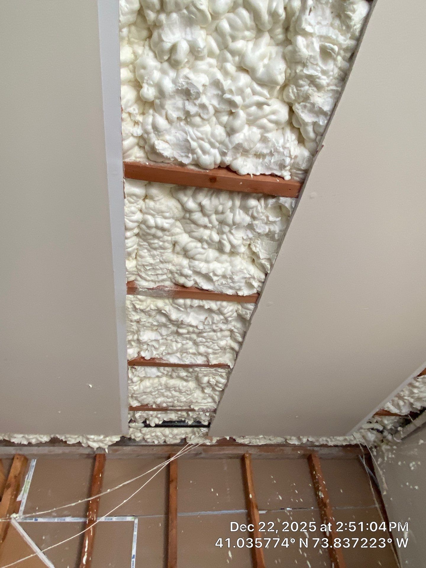 Exterior Walls Using Closed-Cell Spray Foam by NYS Foam & Energy