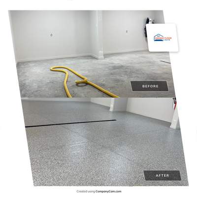 Garage Floor Coating using Cabin Fever