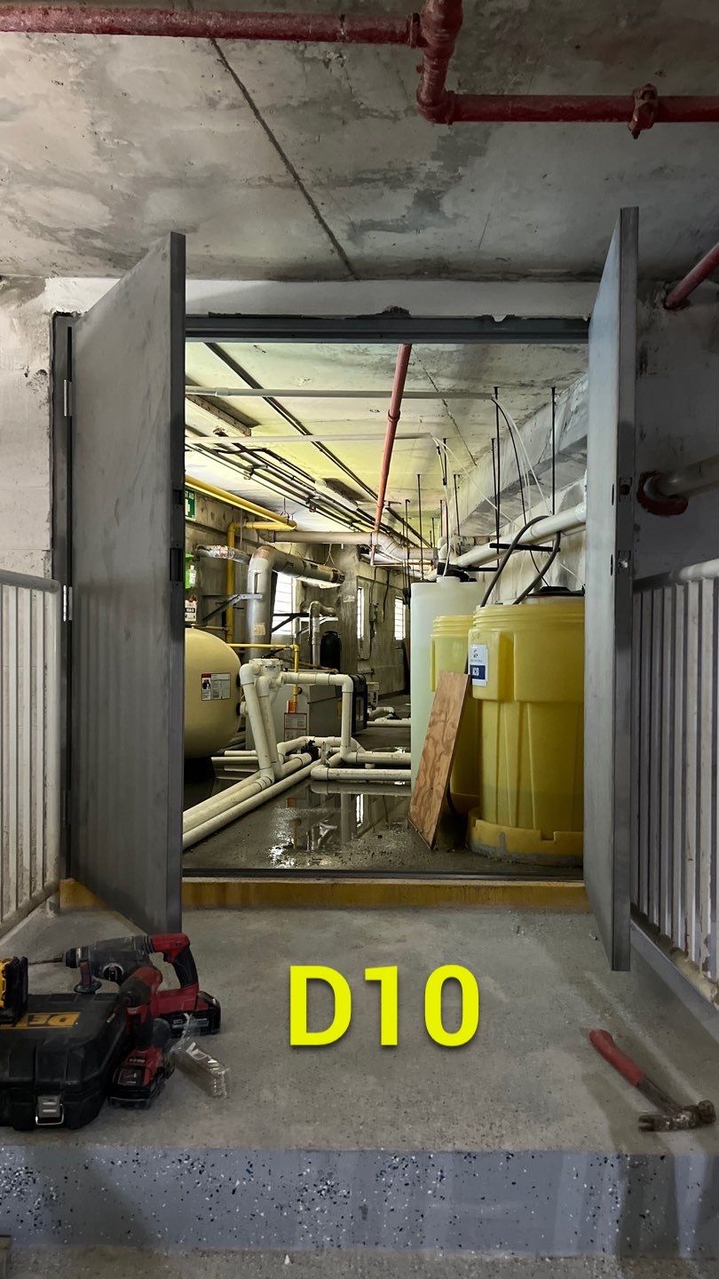Commercial Stairwell Door Replacement & Hollow Metal Door Retrofit – Pompano Beach High-Rise by The Door Doctor of South Florida, Inc.