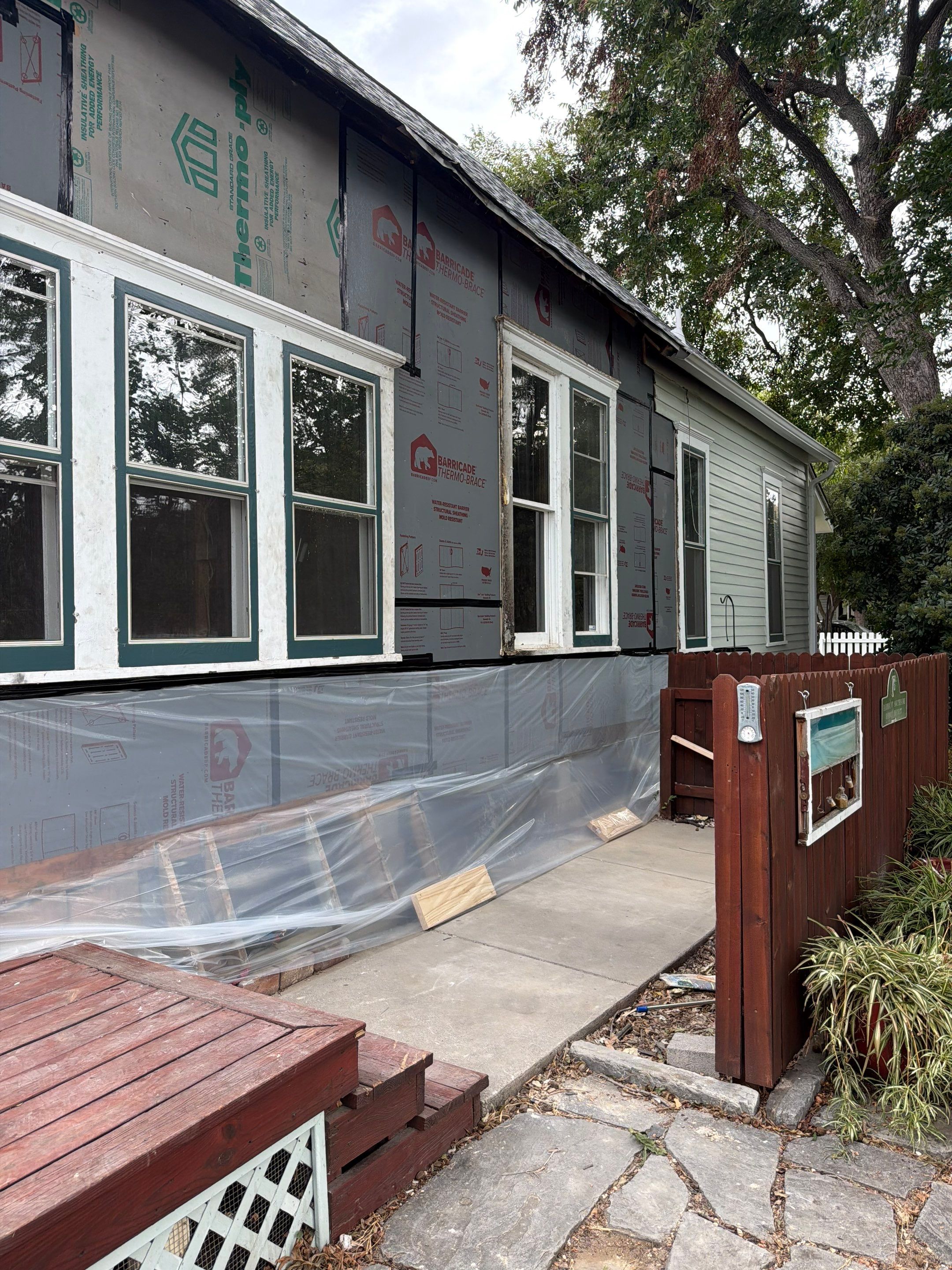 Residential Fire Damage Restoration and Interior Renovation in Fort Worth by Simmons Floors