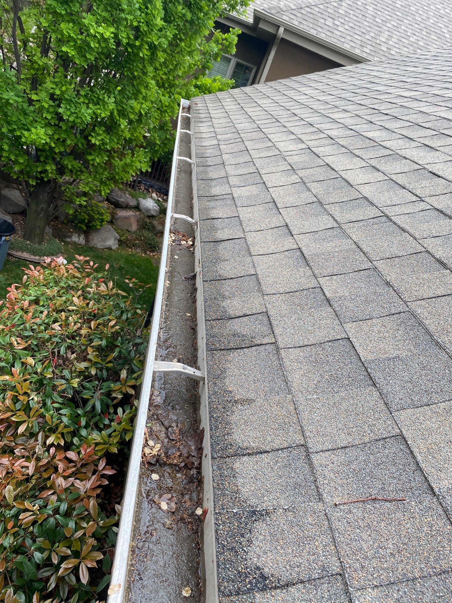Project in Cottonwood Heights by Emerald Gotcha Gutters 