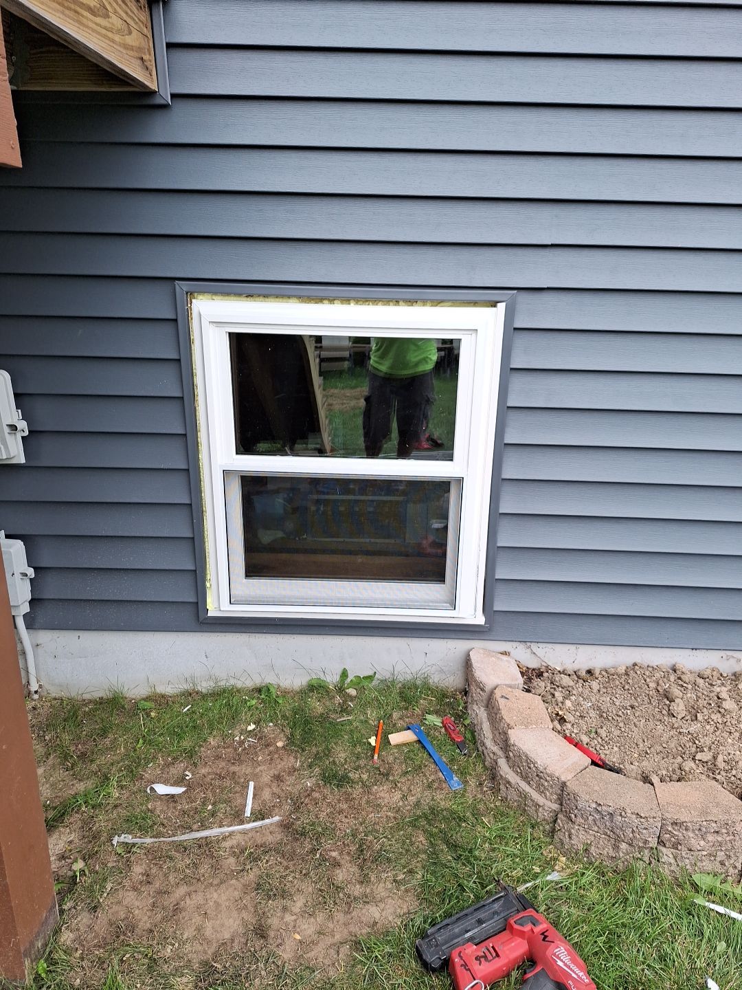 Window Installation using Provia Windows by Total Restoration Services 
