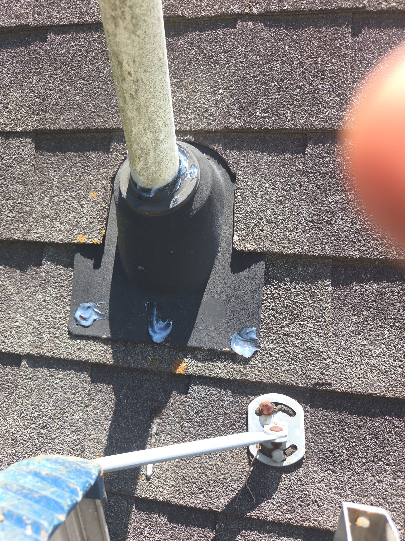 Crazy Wind Damage Repair on a Steep Roof by REPS OF TEXAS