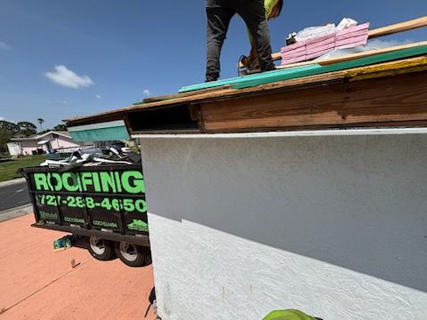 Project in Clearwater 33762 by Mitchell Roofing Company LLC 