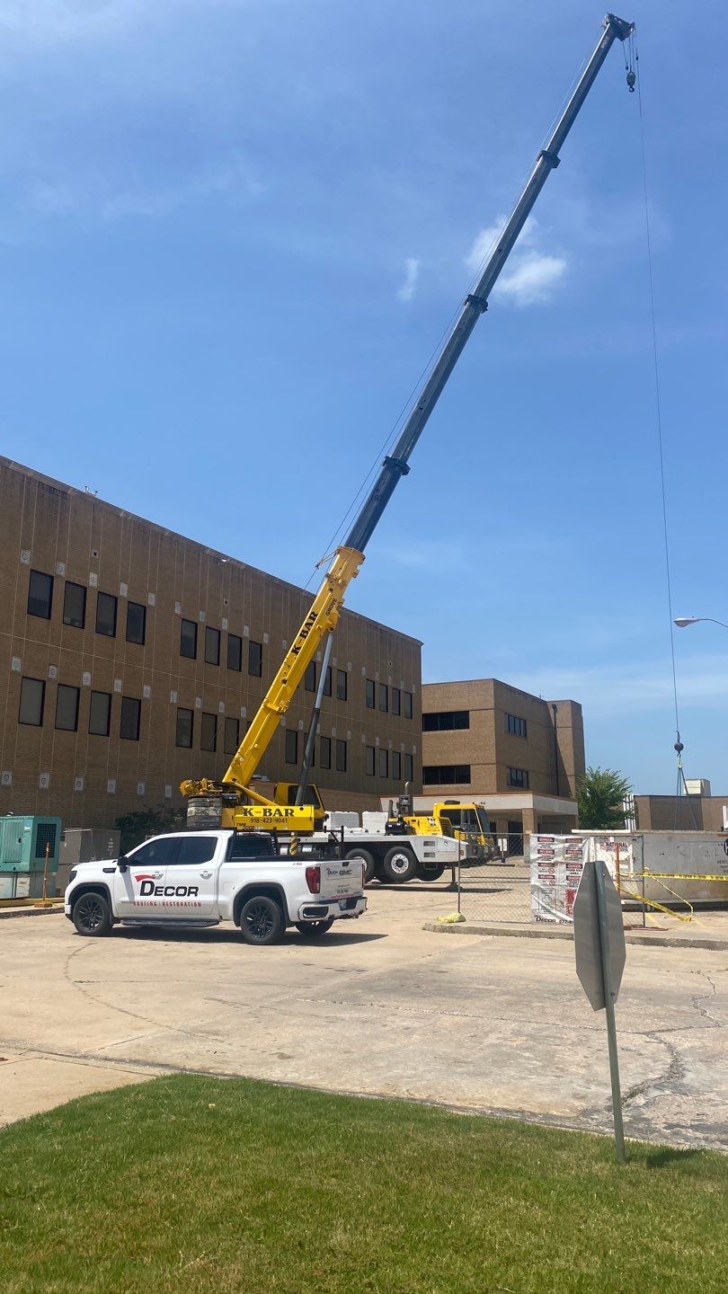 TPO Project in McAlester by Decor Roofing & Restoration