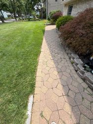 Paver Re-Leveling in Paramus, NJ — Gallo Bros job photo