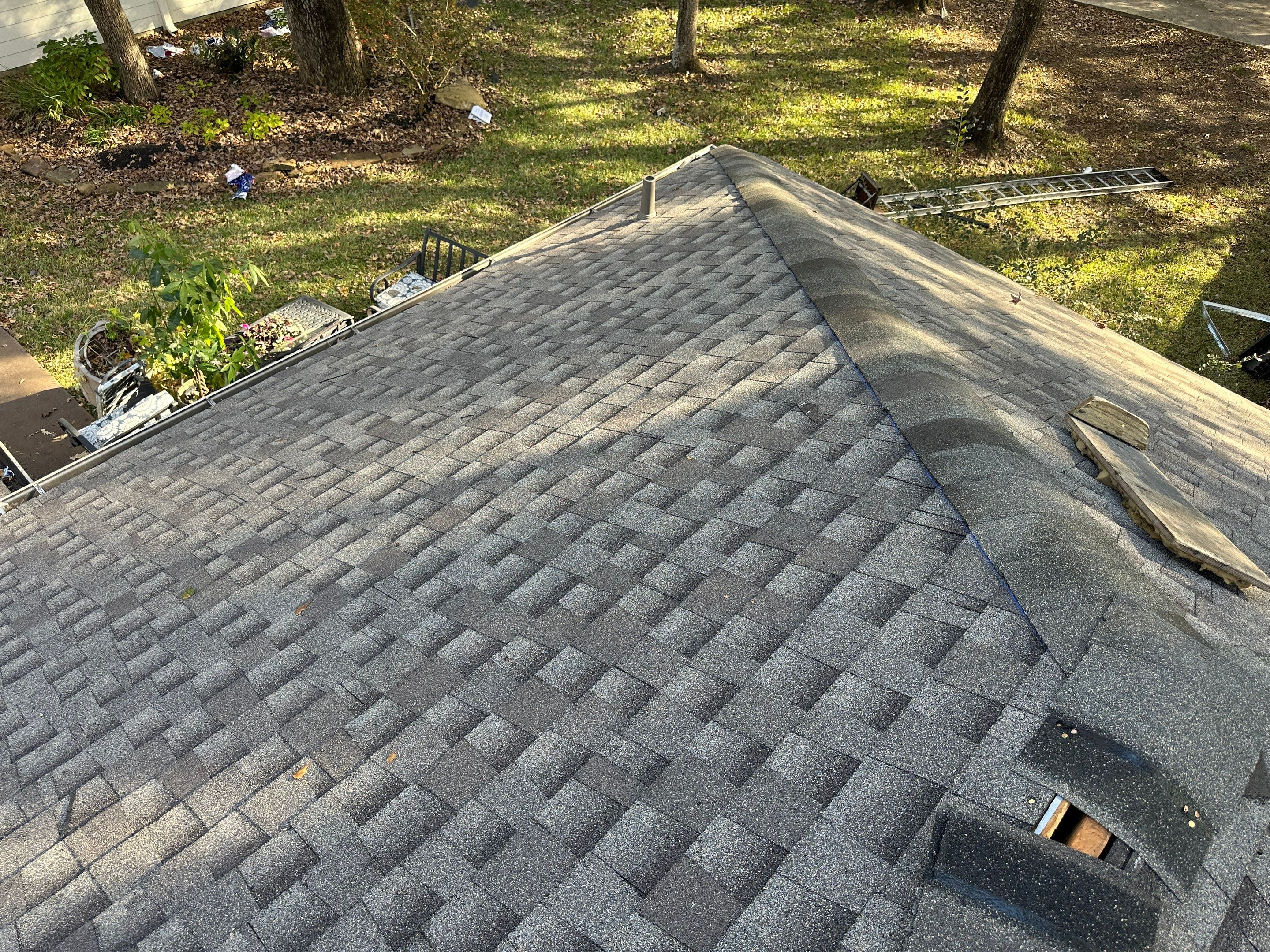 Residential Roofing Installation using GAF Timberline HDZ in Montgomery by Core Four Roofing