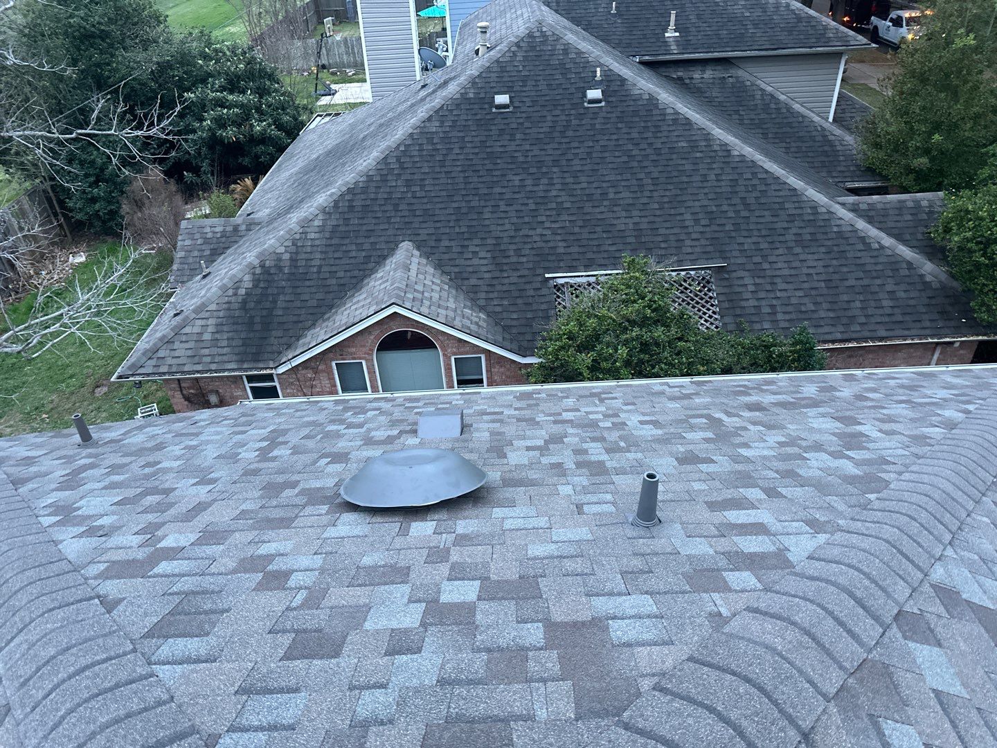 Residential Roofing Installation using Owen's Corning Duration (Lifetime) Shingles by Roof Repair Company