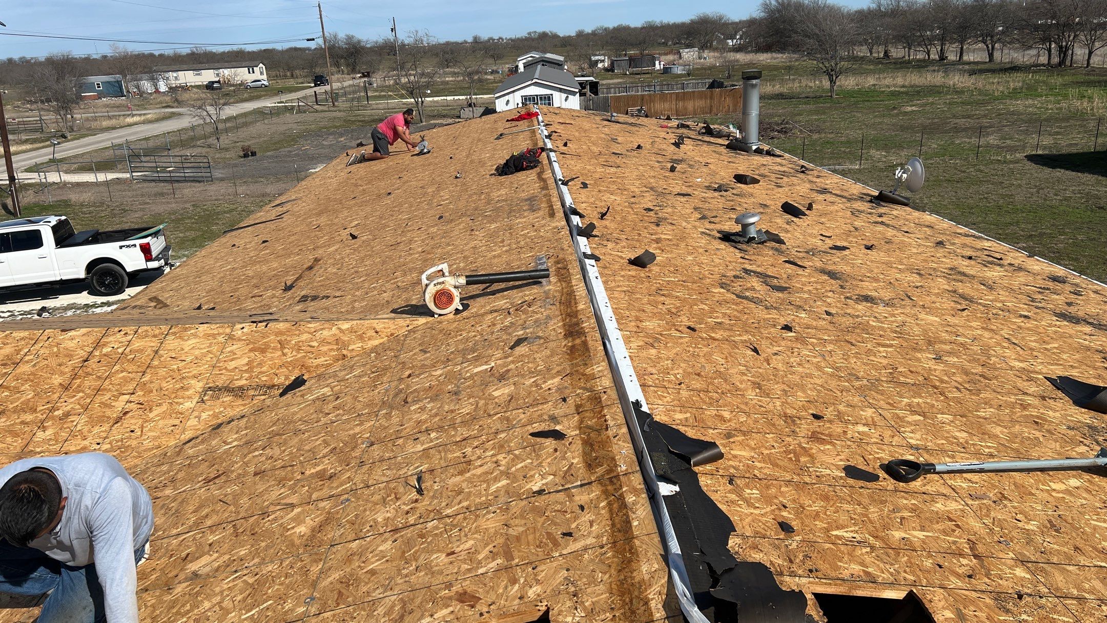 Residential Roofing Installation using Roofing Shingles by Harvey Roofing & Construction