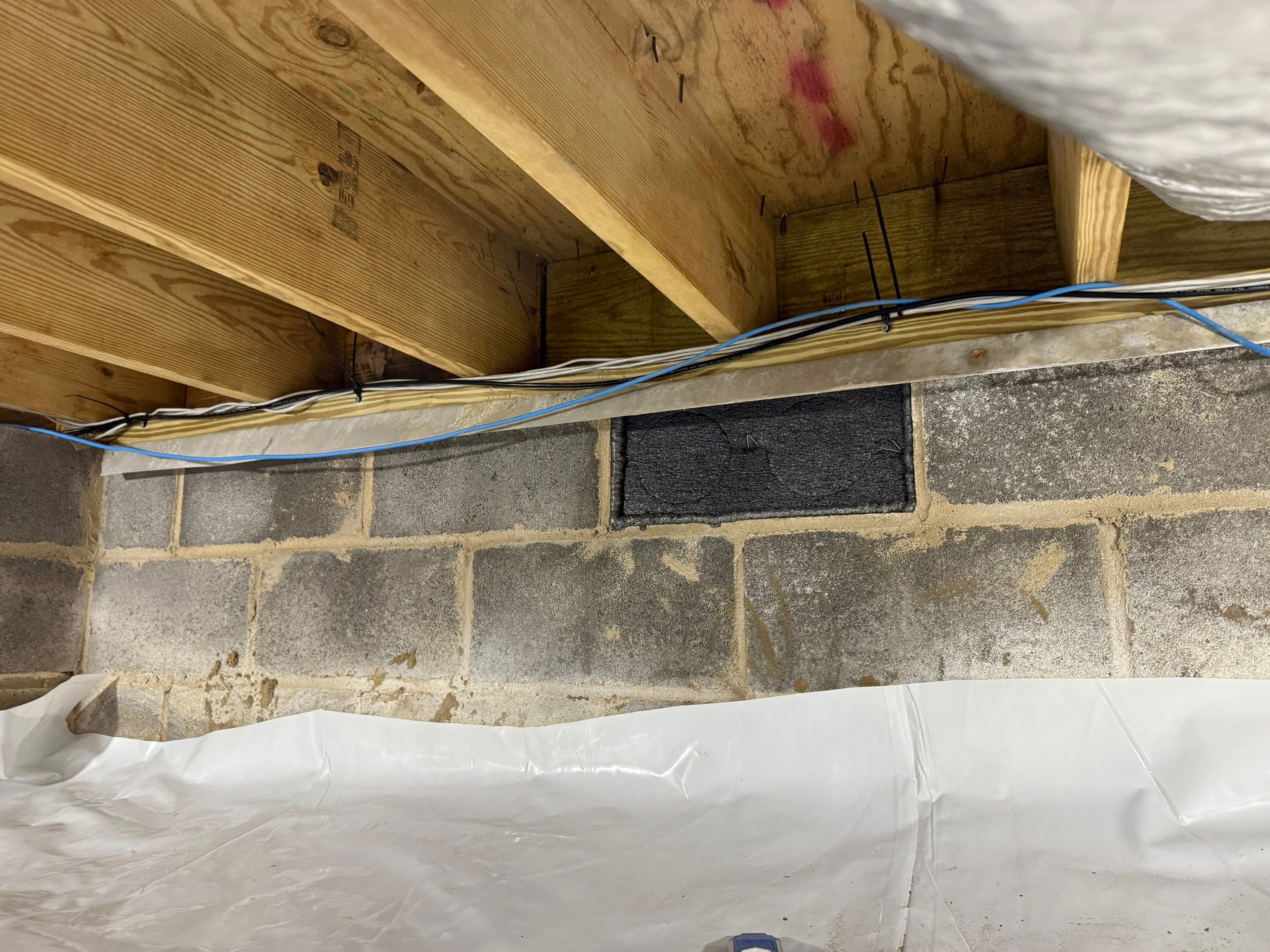 Project in Carrsville by Patriot Crawl Space Repairs