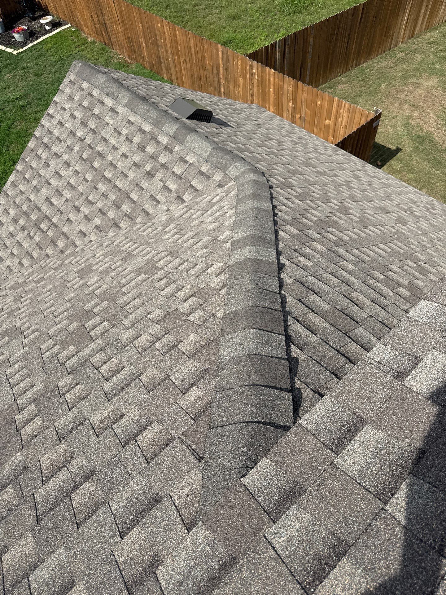 Residential Roof Replacement using GAF - HDZ - Weathered Wood by Action Exteriors Austin