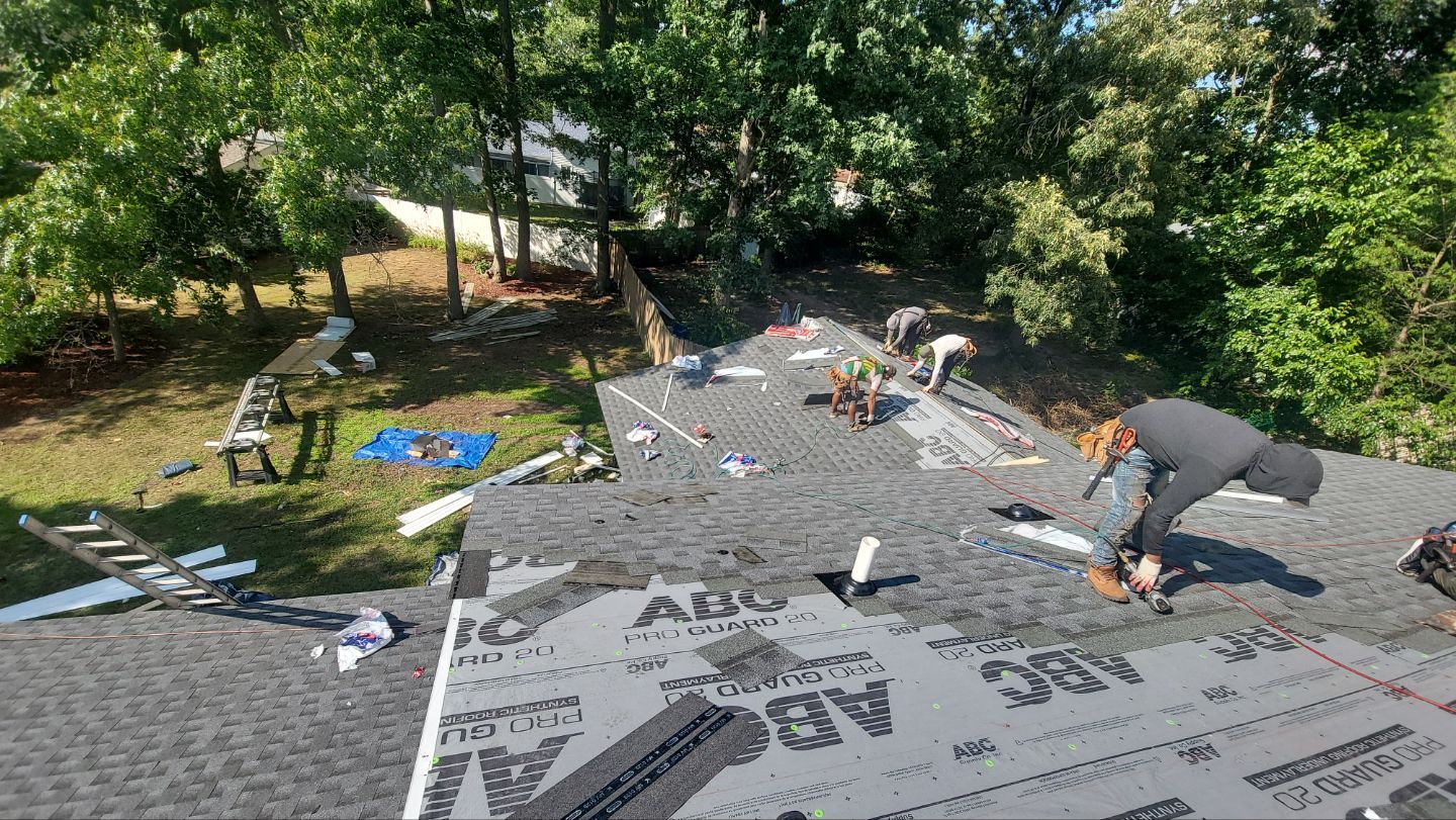 Roof Installation using GAF Timberline HDZ by ExteriorPros