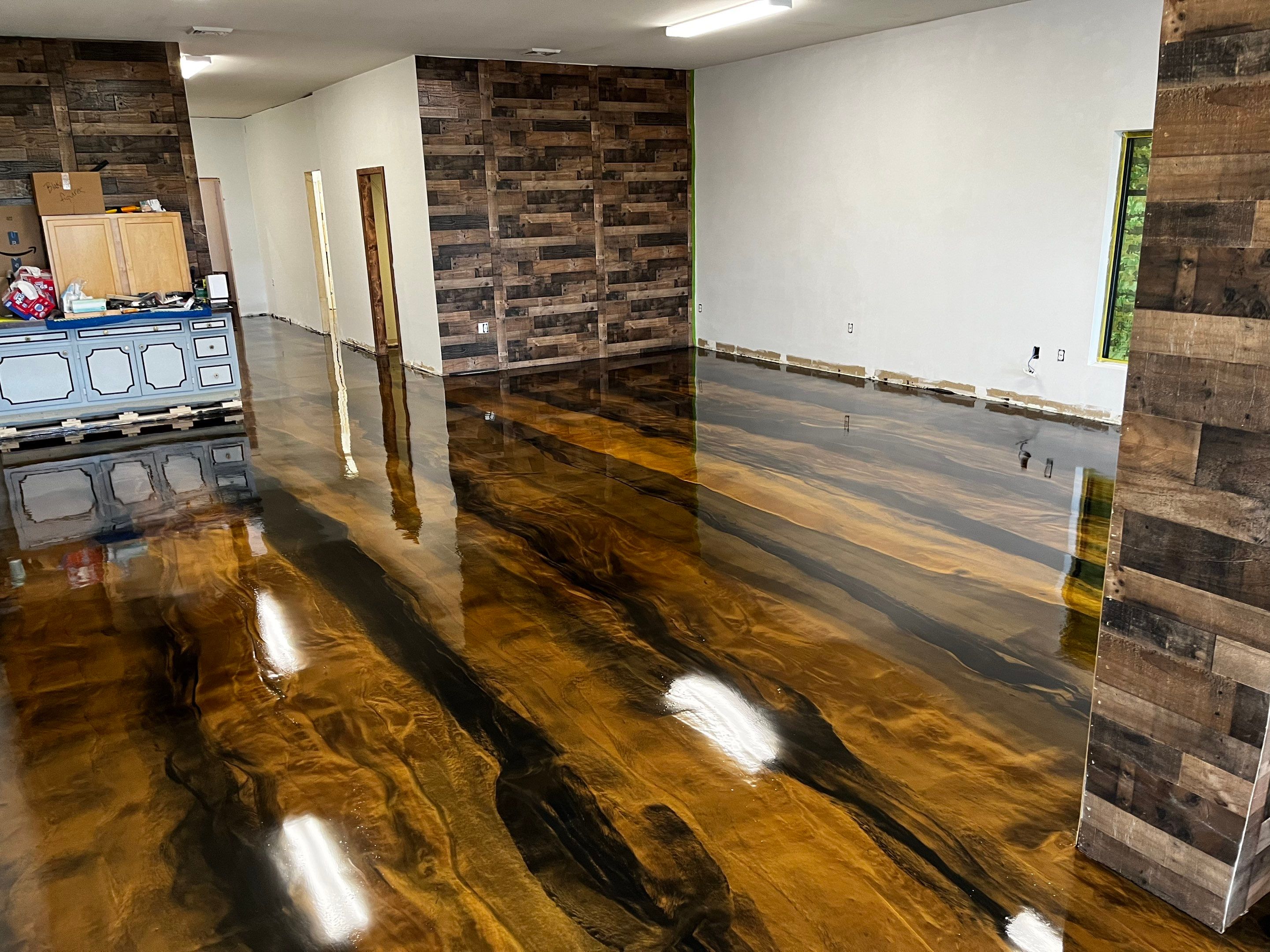 Epoxy Floors For Home and Business In the Lehigh Valley and New Jersey by Ryan Amato Painting LLC and Lehigh Valley Epoxy