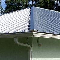 24ga 1.5" Snap-Lock Mill Finish  by Total Roofing System The Metal Roof Experts