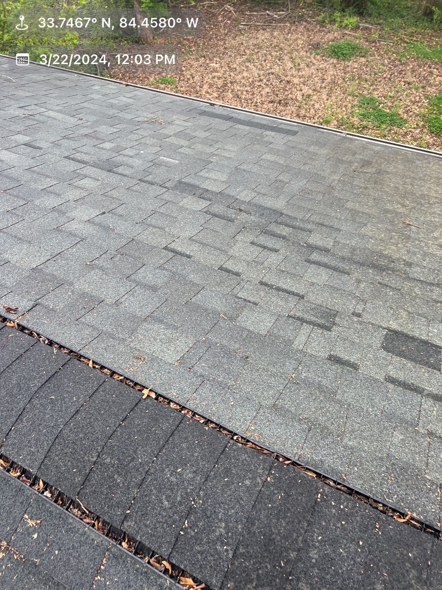 Gutter Cleaning using brown bags by Roof Bullies