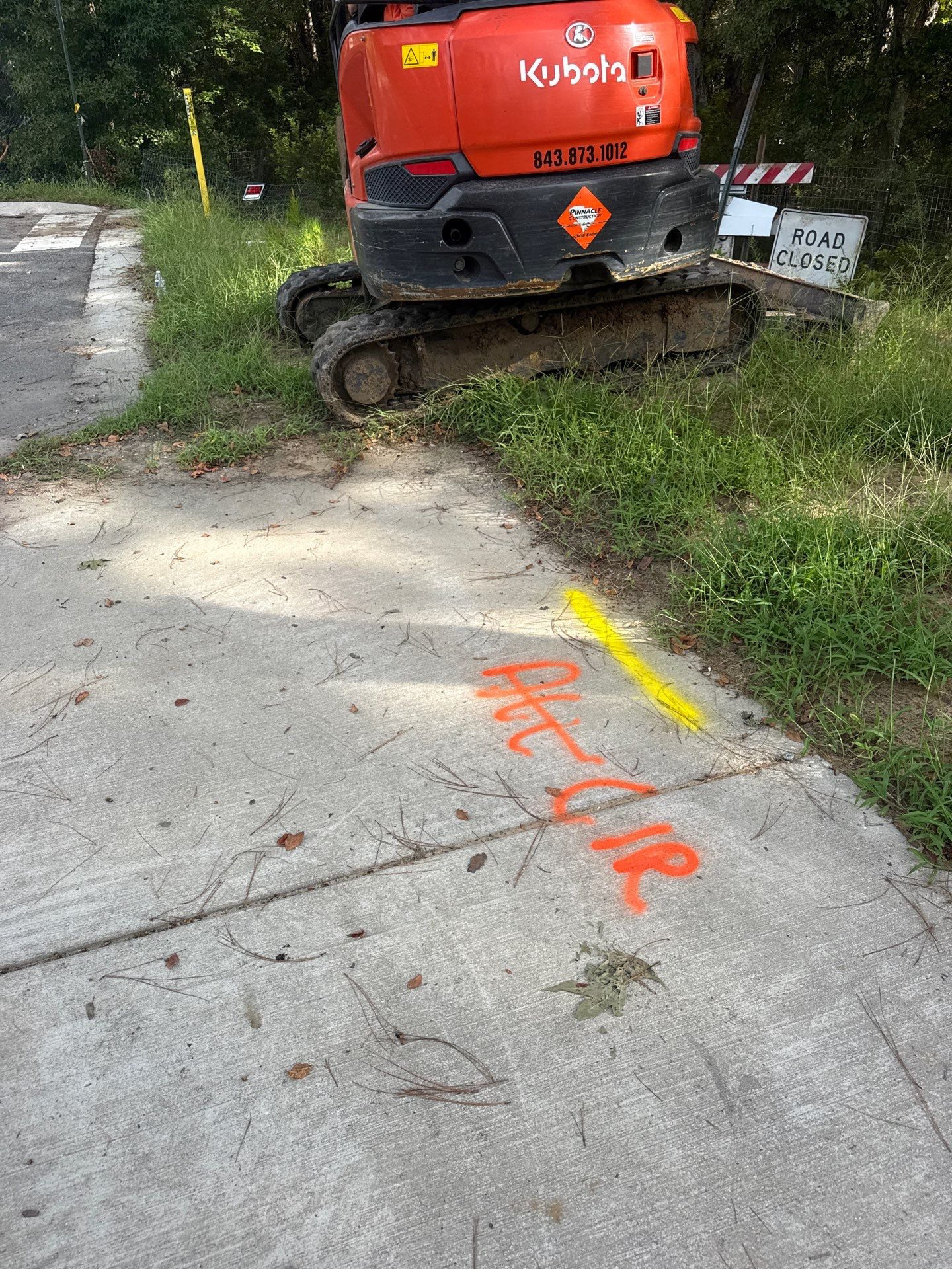 Johns Island FM Sewer job by Pinnacle Construction & Directional Boring