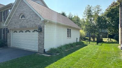 Turtle Shell gutter protection installation in Naperville, IL 60540, photograph 4