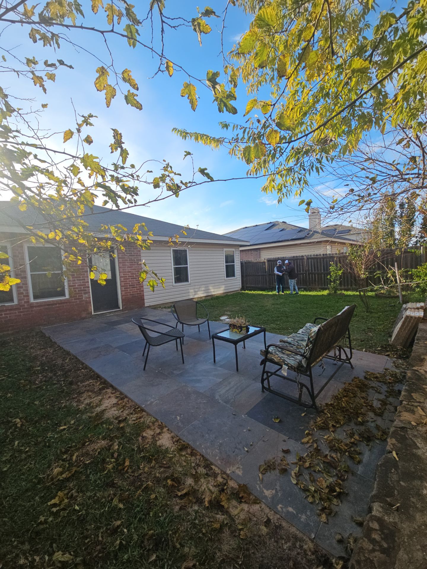 Custom Porch Installation in Mesquite TX by road roofing llc