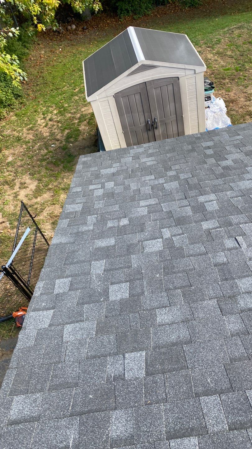 Residential Roofing Installation using Owens Corning TruDefinition by A Plus Exterior