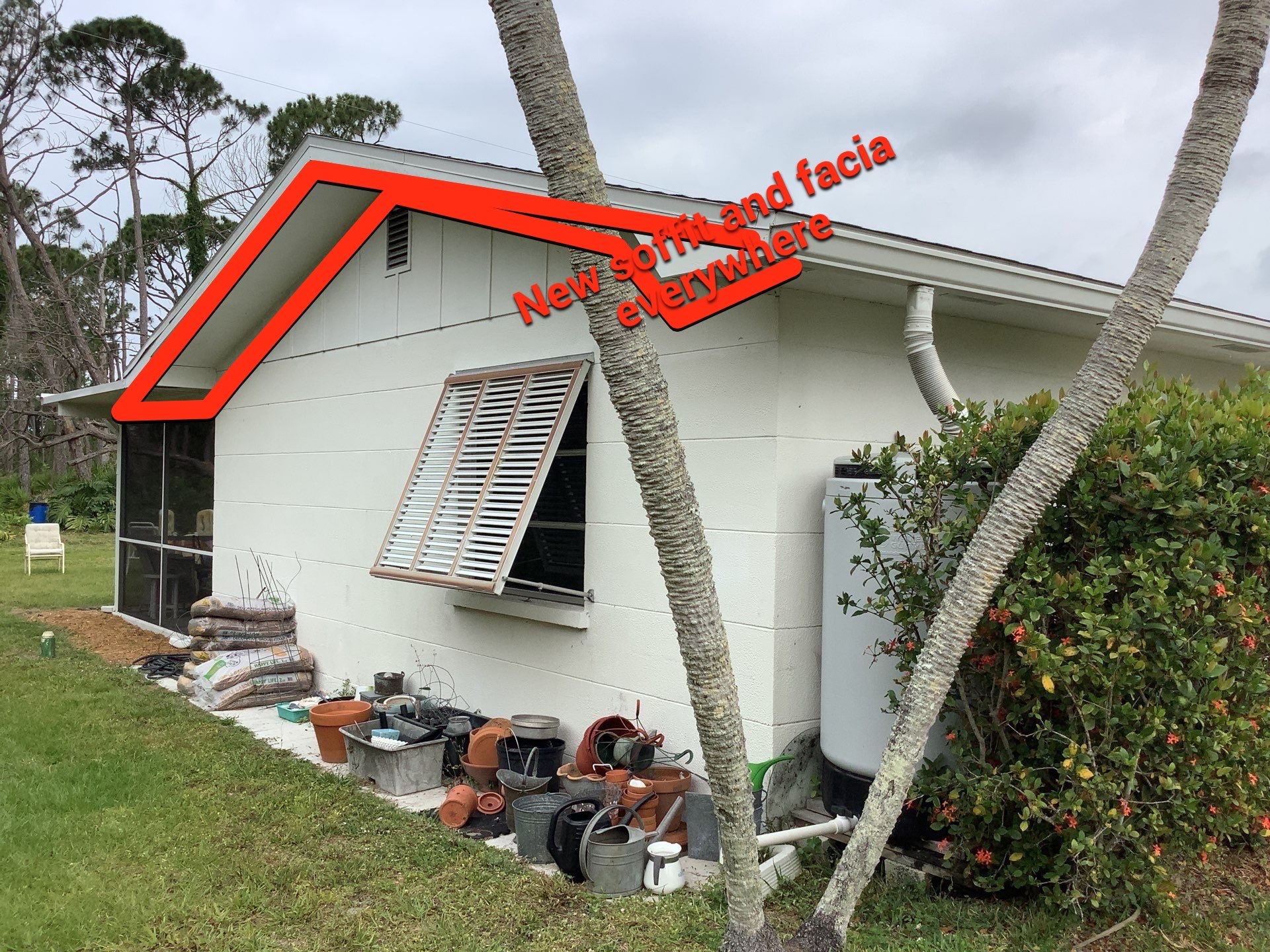 Soffit and Fascia Replacement in Englewood FL by Gutter Professors