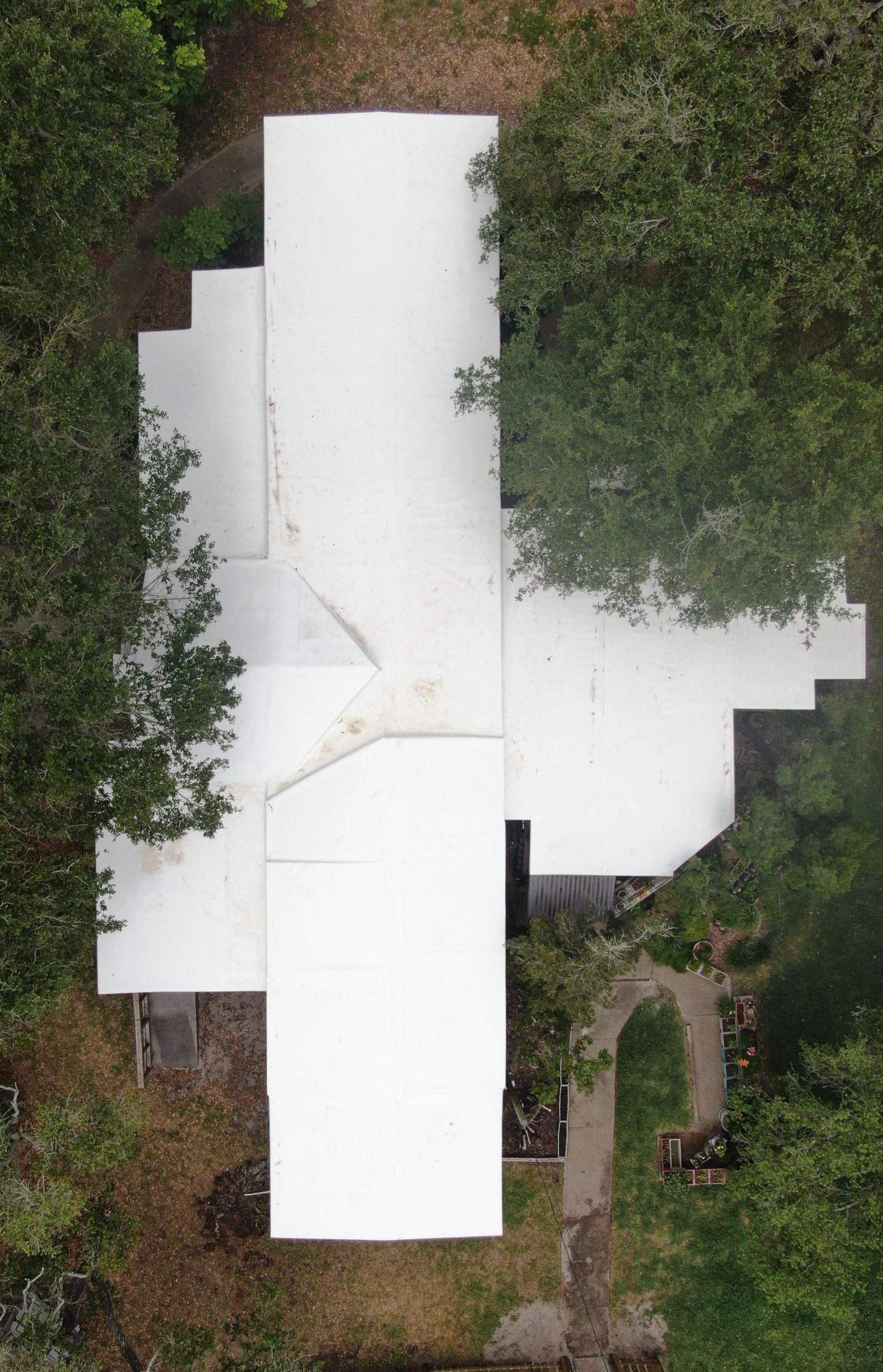 Cartoon Roof turned TPO Elegant by Bayfront Roofing and Construction