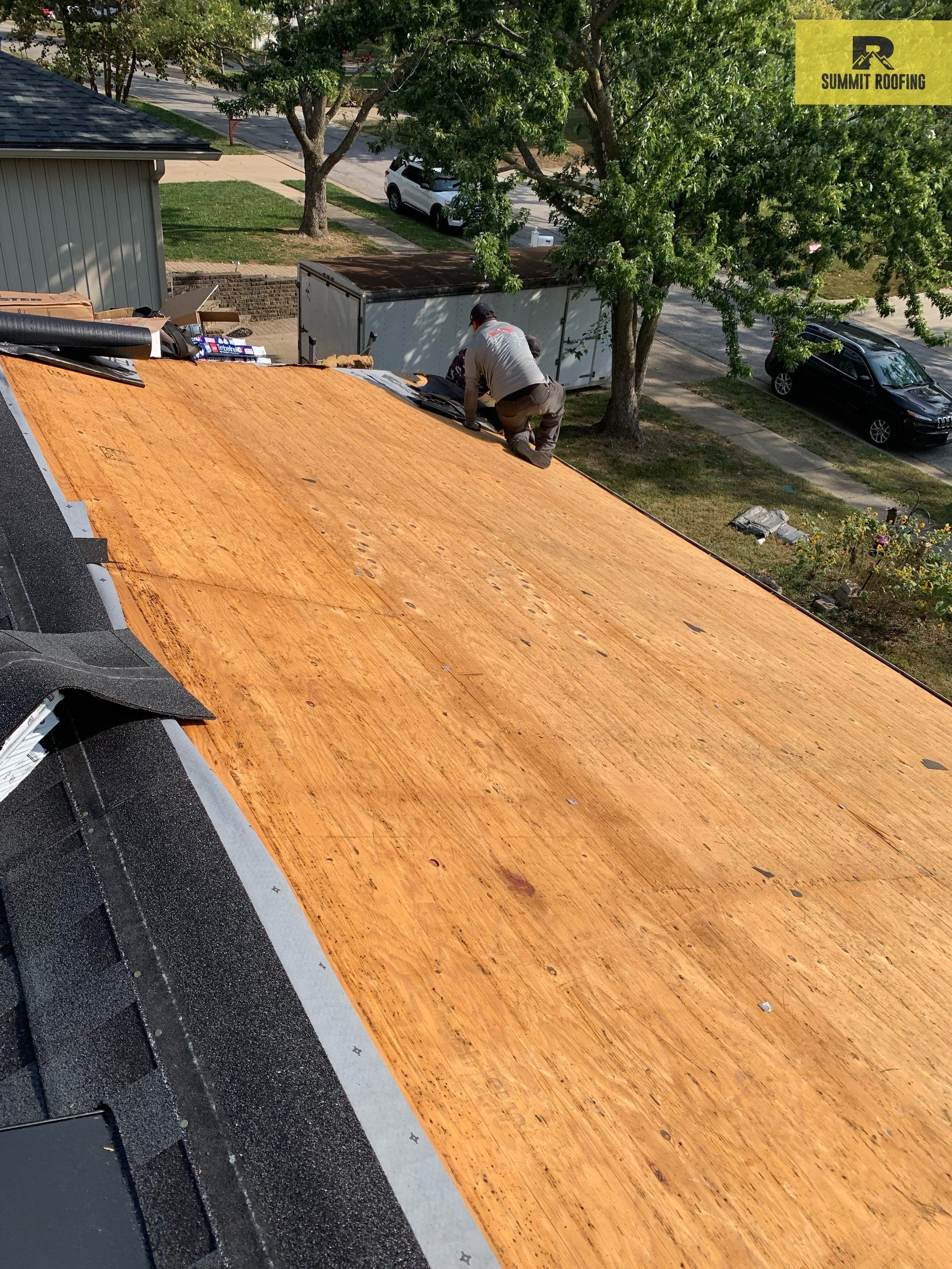 Residential Roof Replacement by Summit Roofing