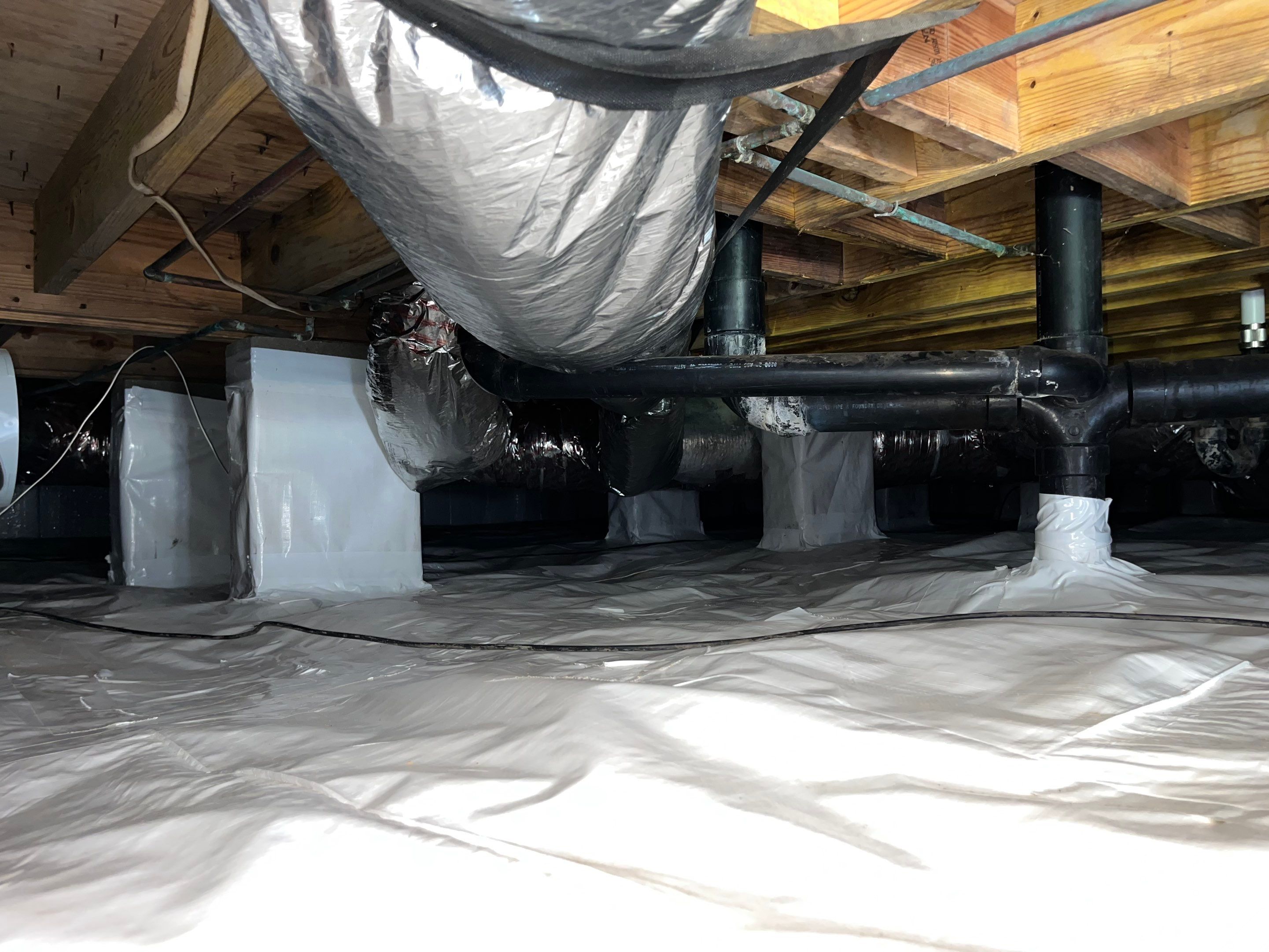 Impact Choice Encapsulation using YCS Pro Cleaner by Impact Crawlspace