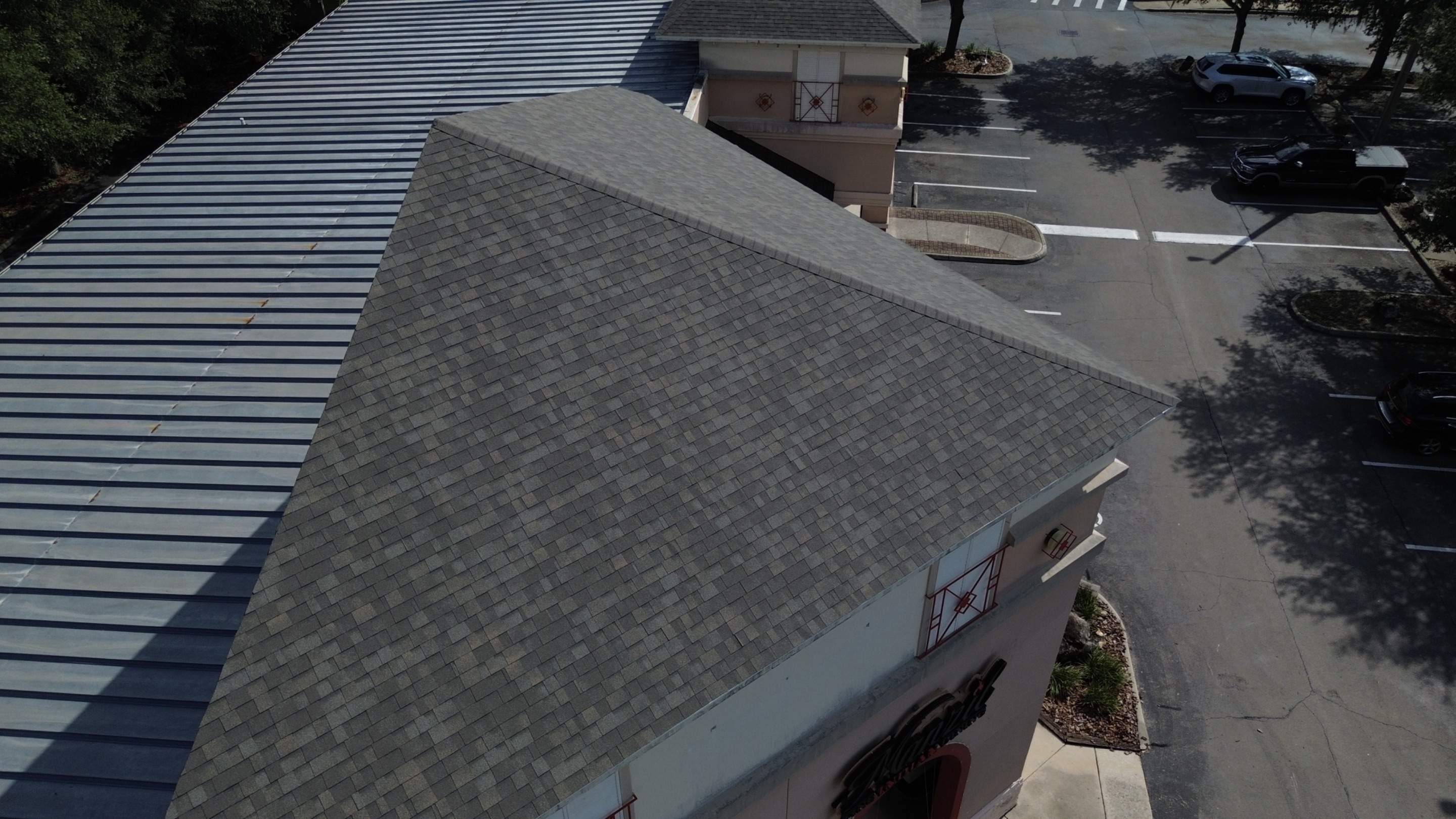 Reroofing a Commercial Building on Archer Road Gainesville, FL by Brehm Roofing