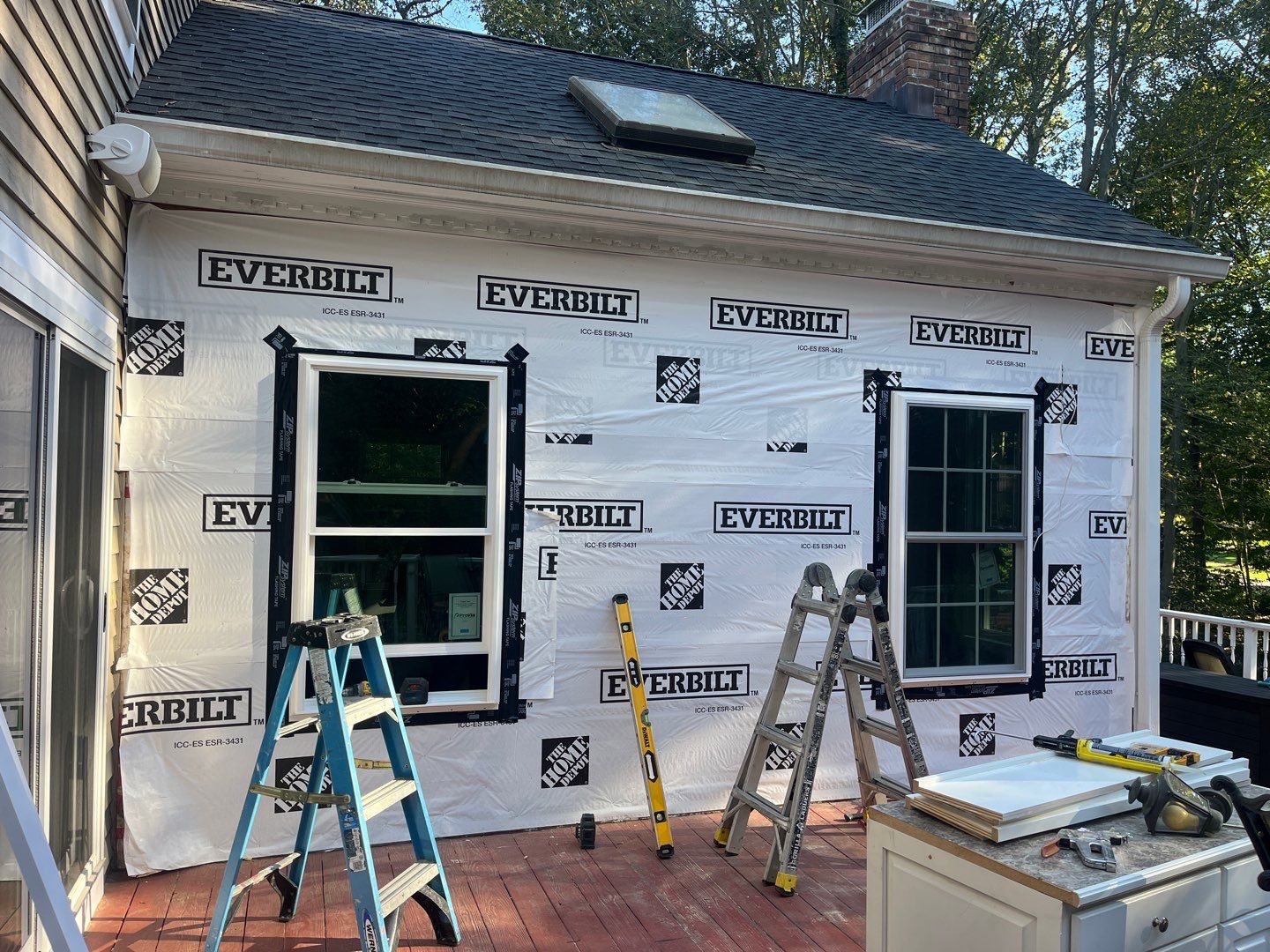 Window Project in Trumbull, CT by Lecla Home Improvements and Roofing INC