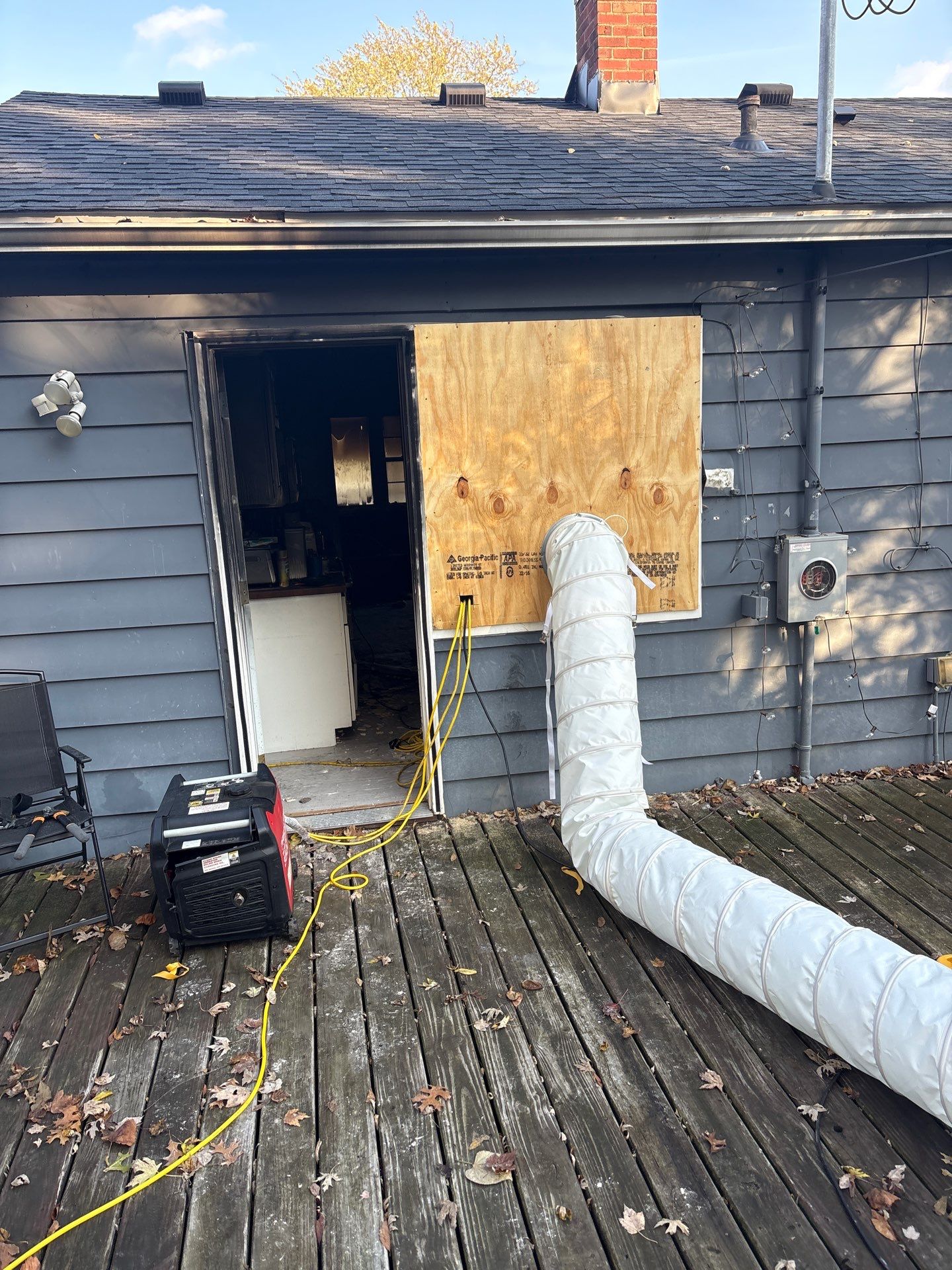 Project in Richmond by Trident Restoration, Inc