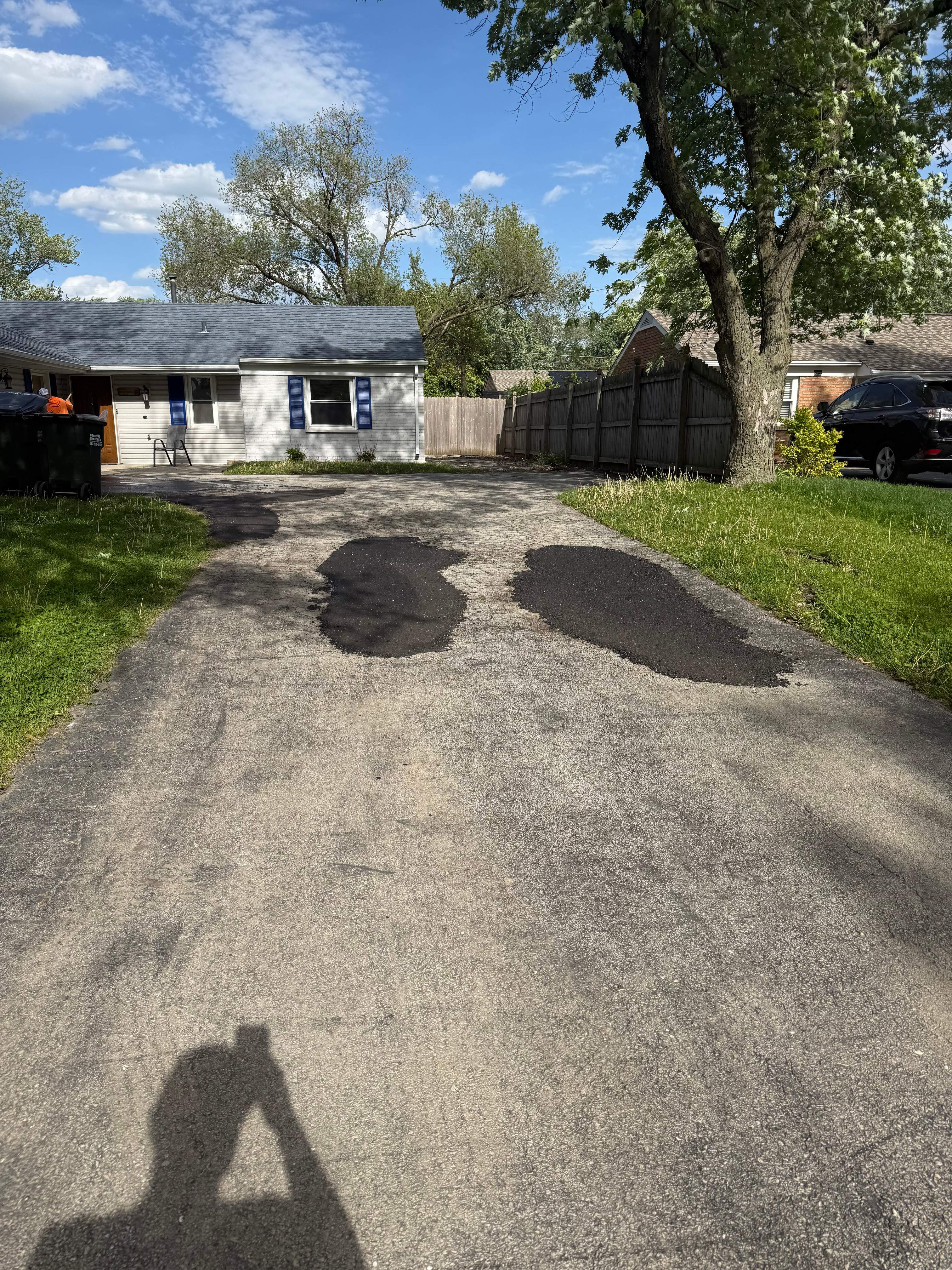 Temporary Asphalt Repair & Sealcoating by PaveRight Concrete&Asphalt LLC