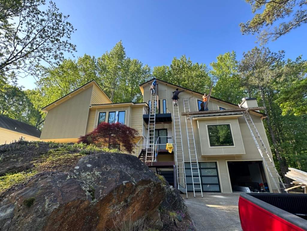 Major Exterior Renovation  by Clark Brothers Roofing & Construction