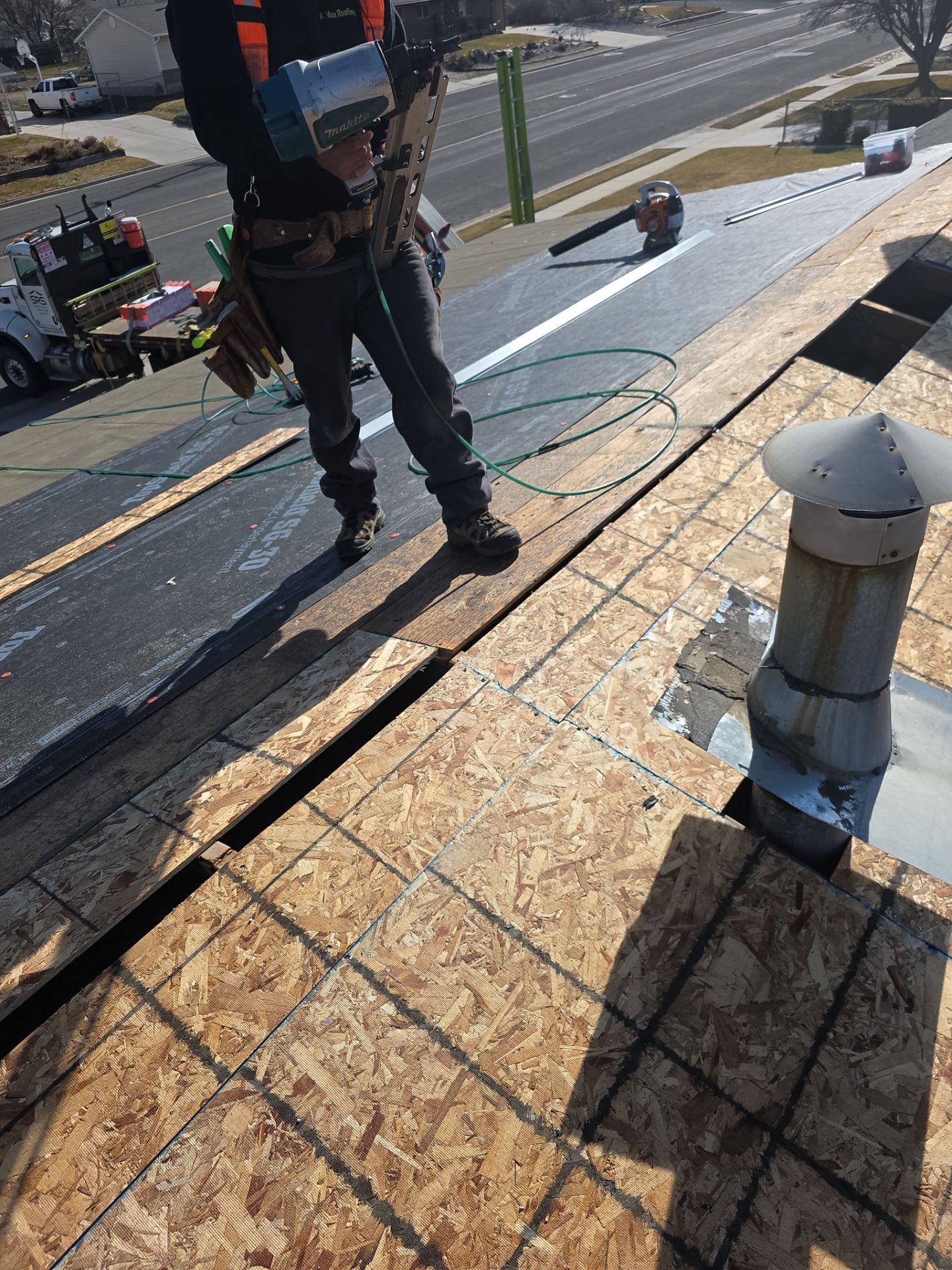 Project in Brigham City, UT by The Roofing Experience, LLC