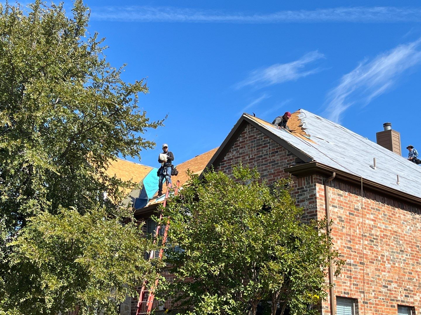 Storm Roof Damage Replacement in Frisco by First United Roofing & Construction
