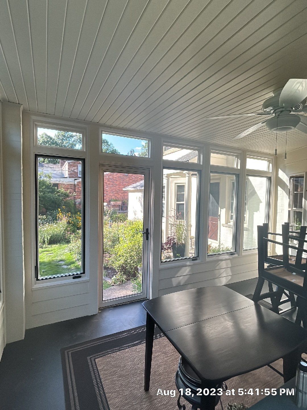 Window Installation using Andersen Windows E-Series with aluminum clad by Smart Roof