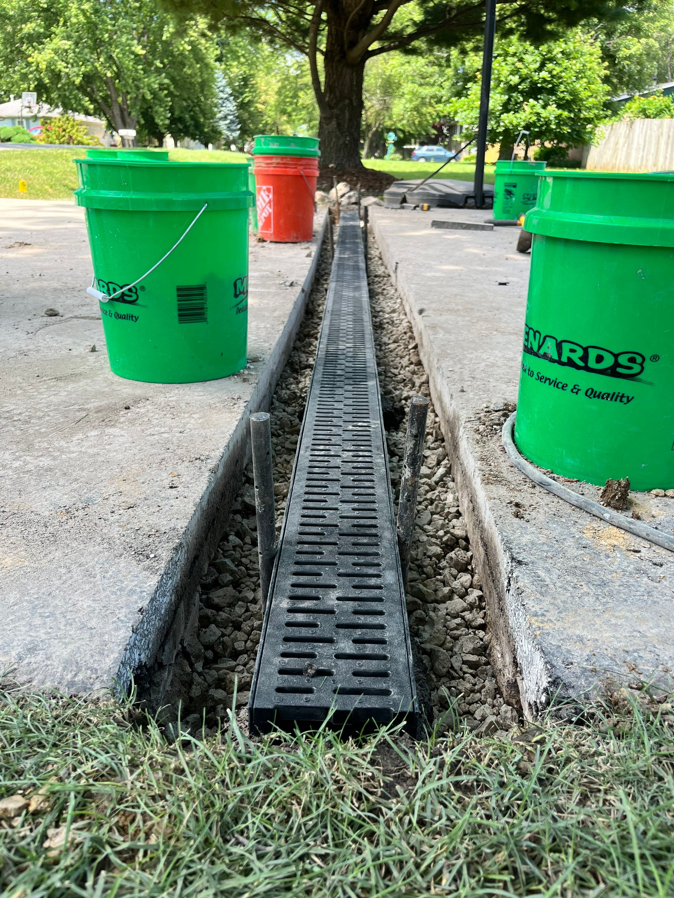 Orion Trench Drain by ACE Waterproofing & Basement Solutions