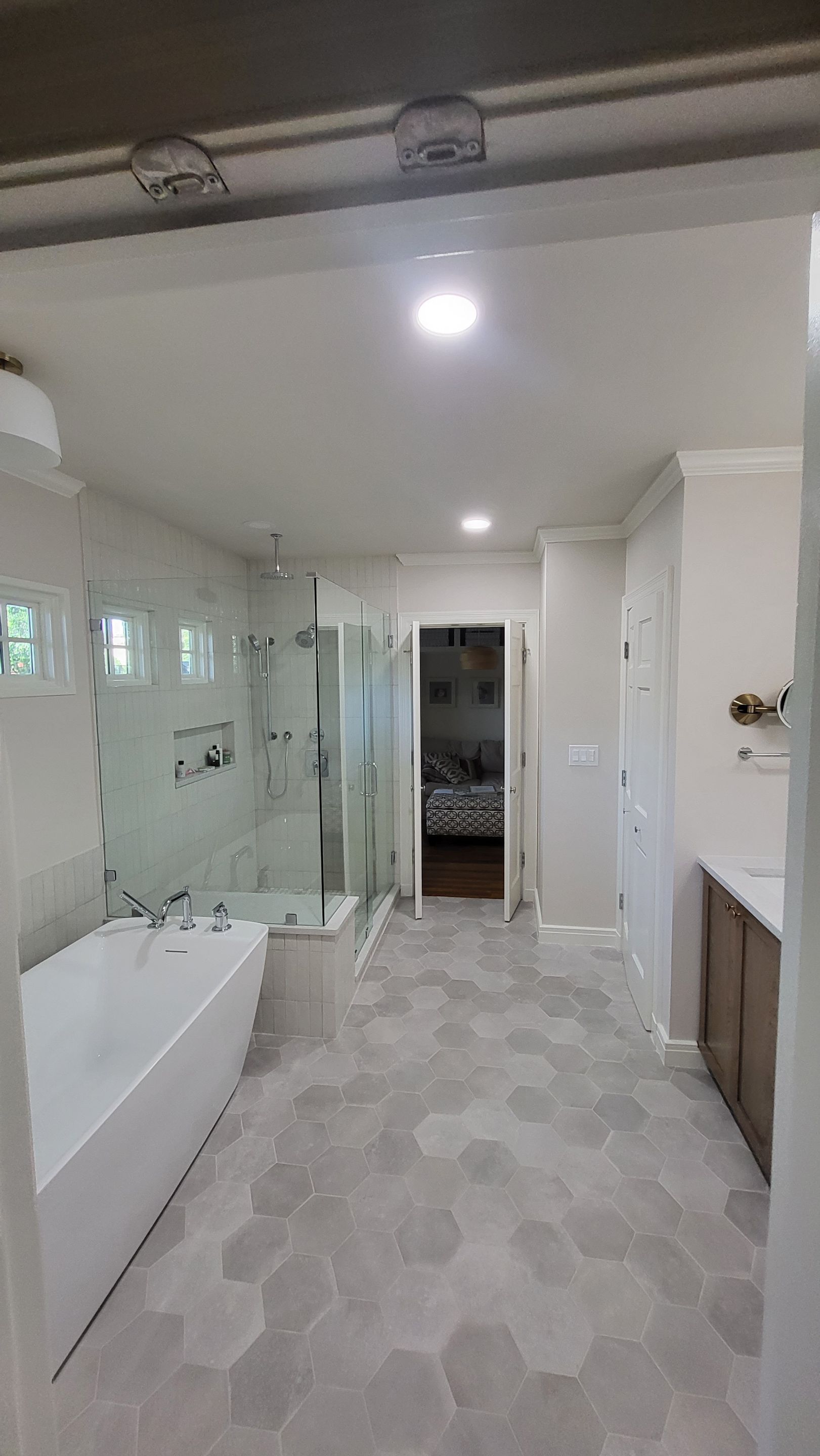 Spa-Like Bathroom Remodel in Alamo Heights by Legacy Bath and Kitchen 