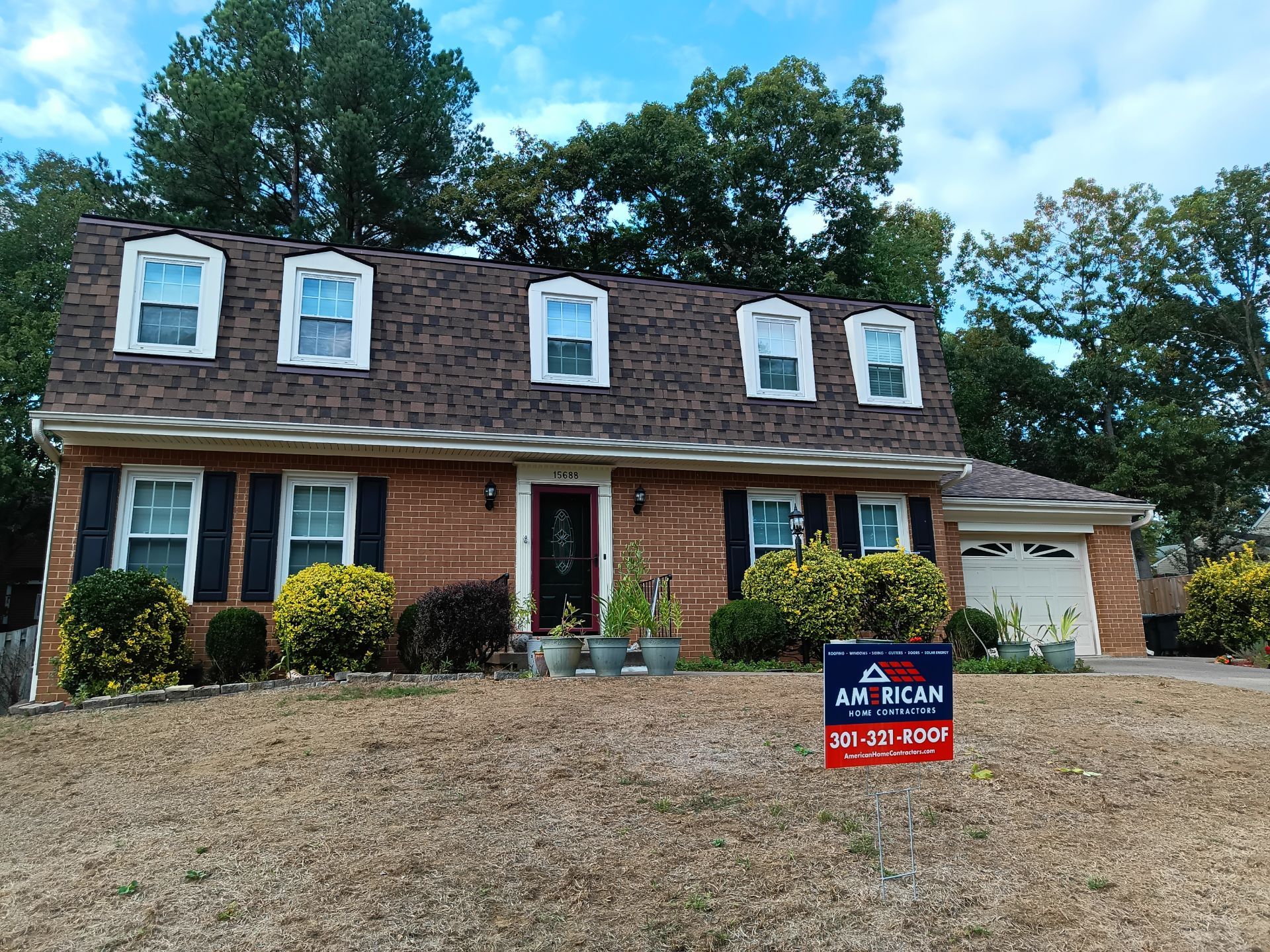 Roof Replacement using IKO Dynasty by American Home Contractors