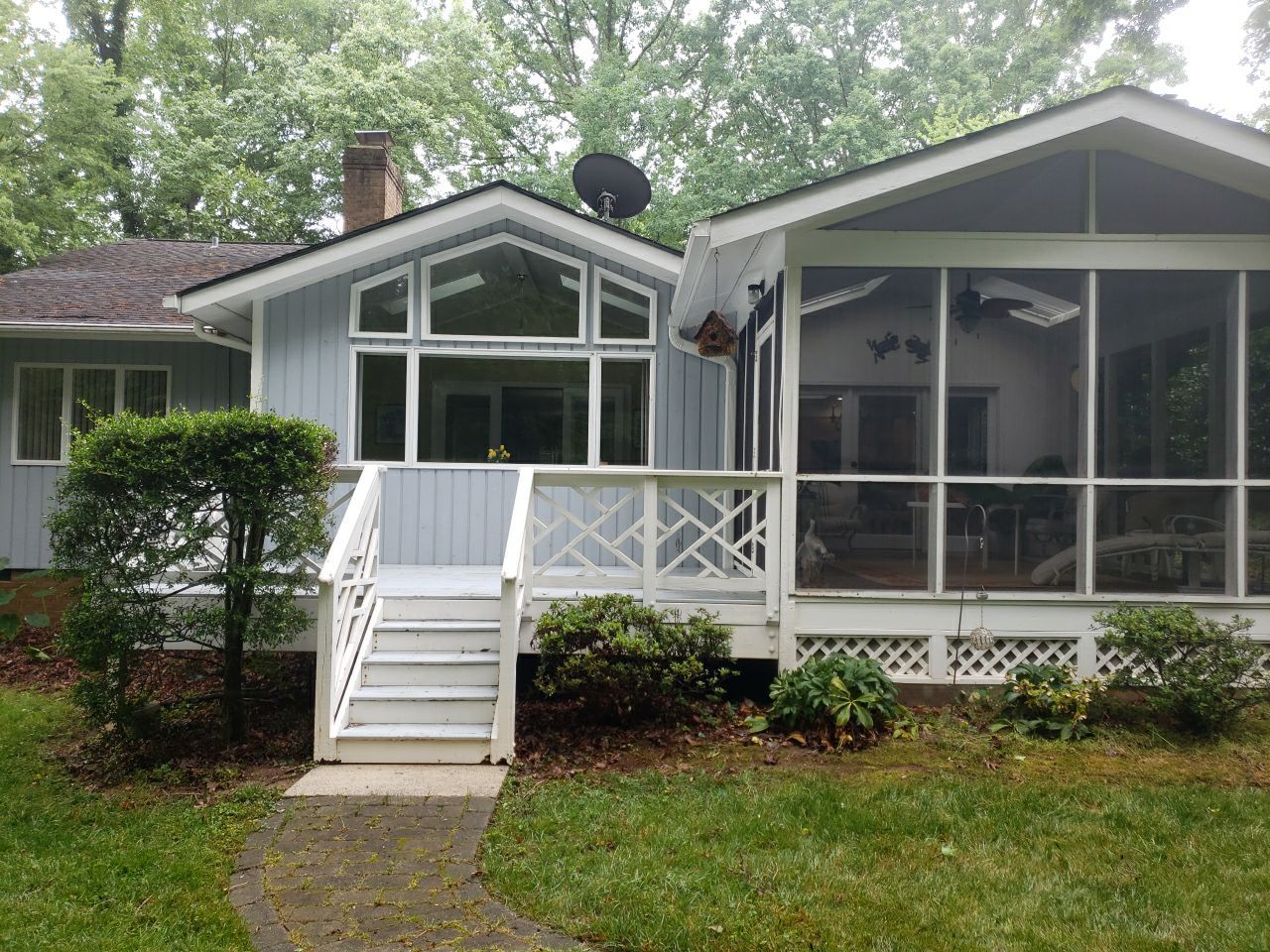 Deck clean using cleaner by Power Wash Masters LLC