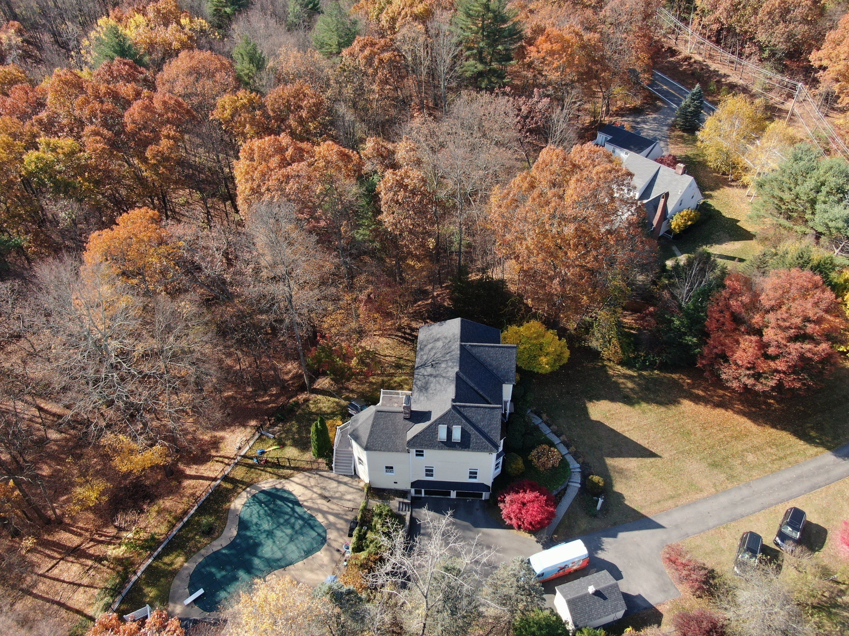 New Roof, Skylights, and Metal Accent Roof Installation in Groton by Mighty Dog Roofing of Greater Middlesex County