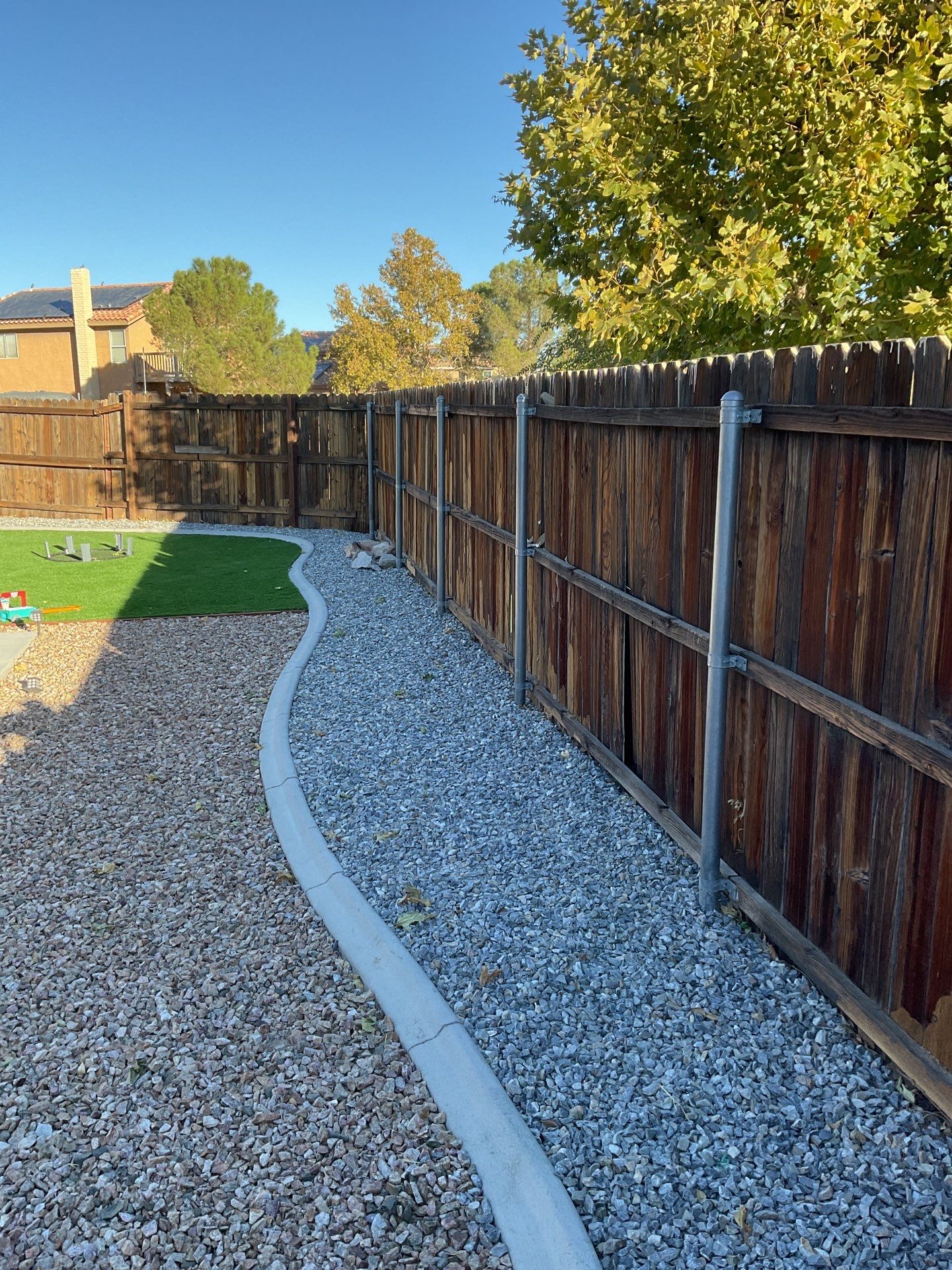Fence Installation using Vinyl by Fence Guys Inc.