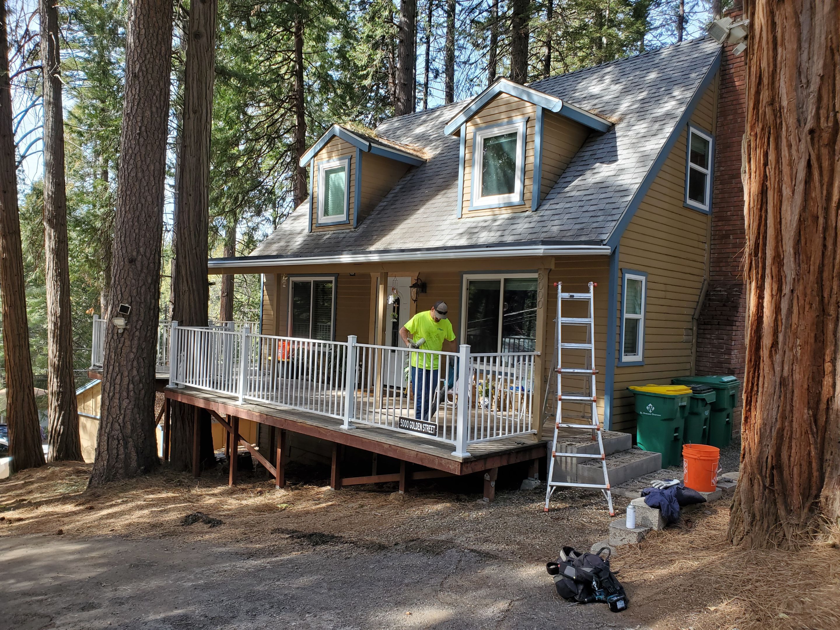 Gutter Installation using Englert LeafGuard Gutters by Byers Enterprises 